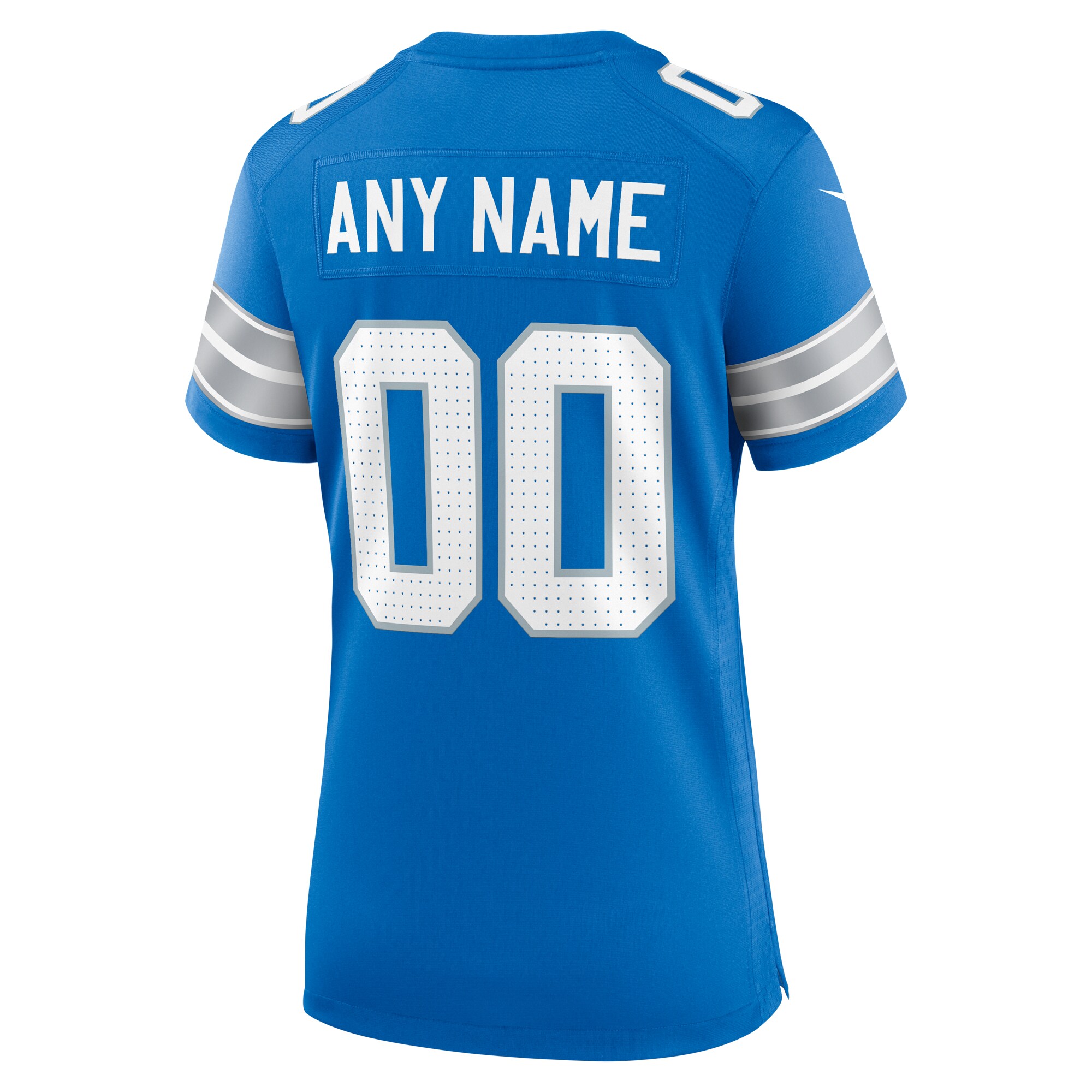 Detroit Lions Nike Women’s Custom Game Jersey – Blue Clowdercats