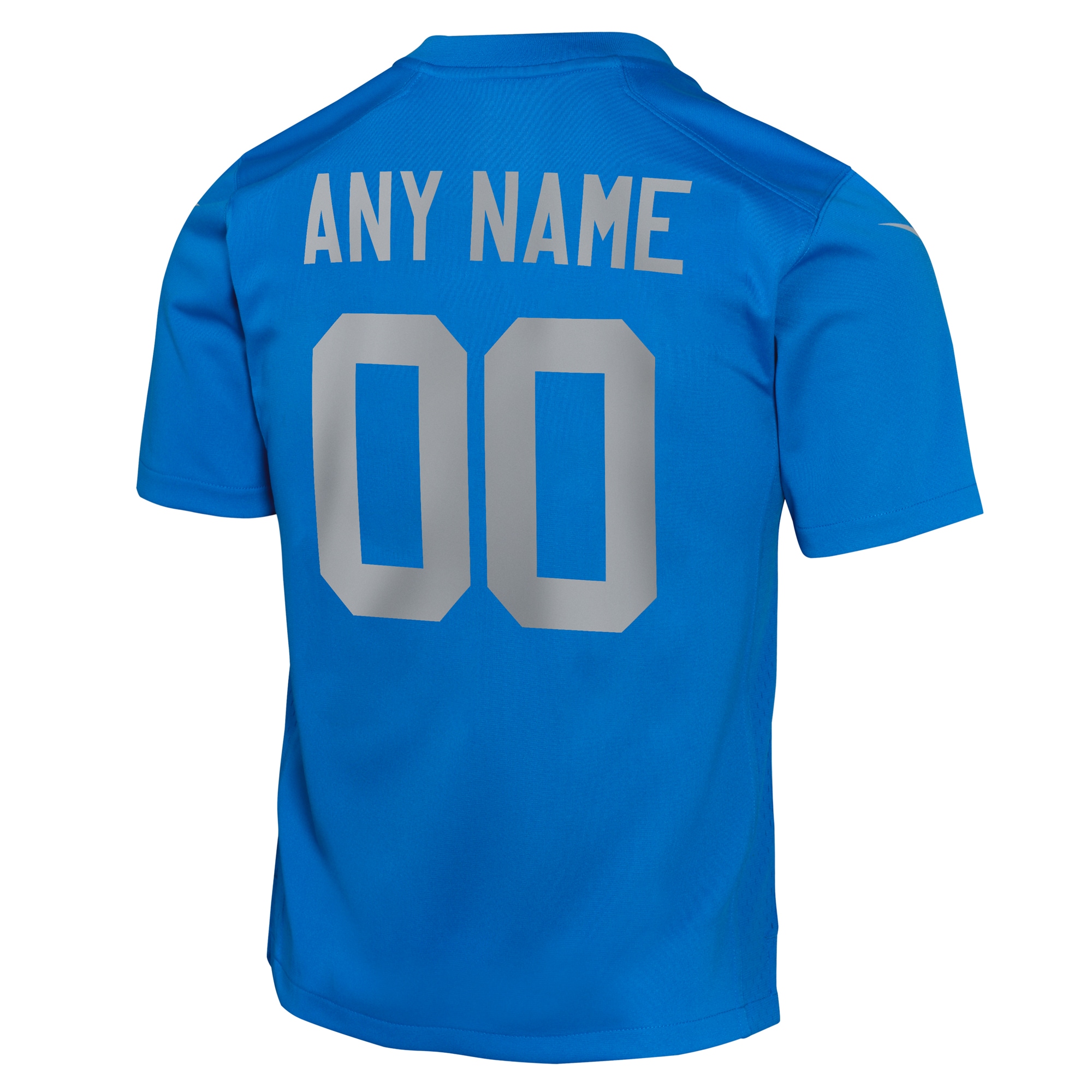 Detroit Lions Nike Youth Alternate Custom Game Jersey – Blue Clowdercats