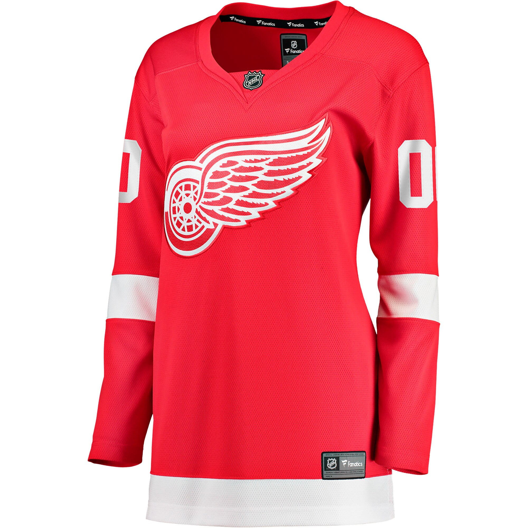 Detroit Red Wings Fanatics Women’s Home Breakaway Custom Jersey – Red Clowdercats