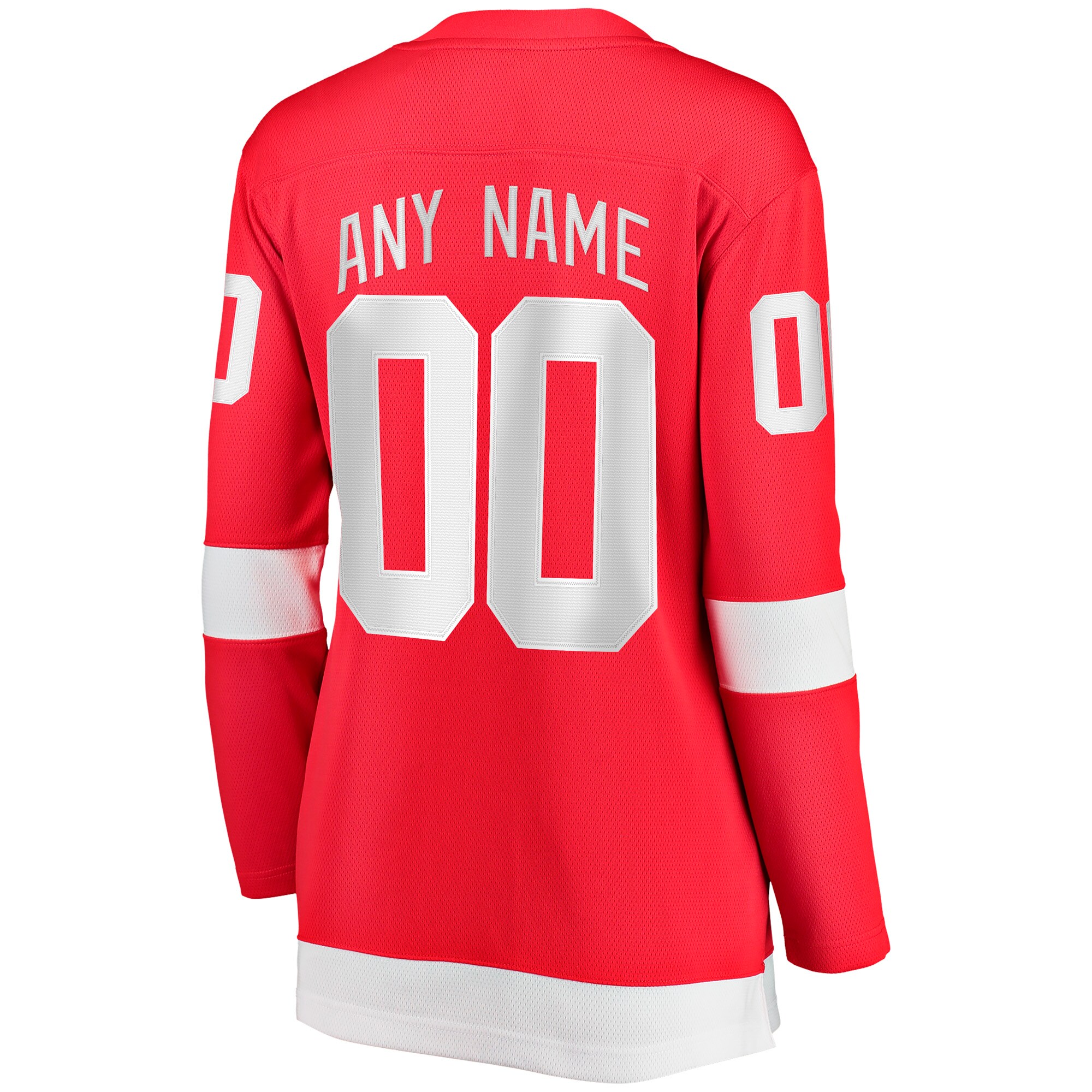 Detroit Red Wings Fanatics Women’s Home Breakaway Custom Jersey – Red Clowdercats