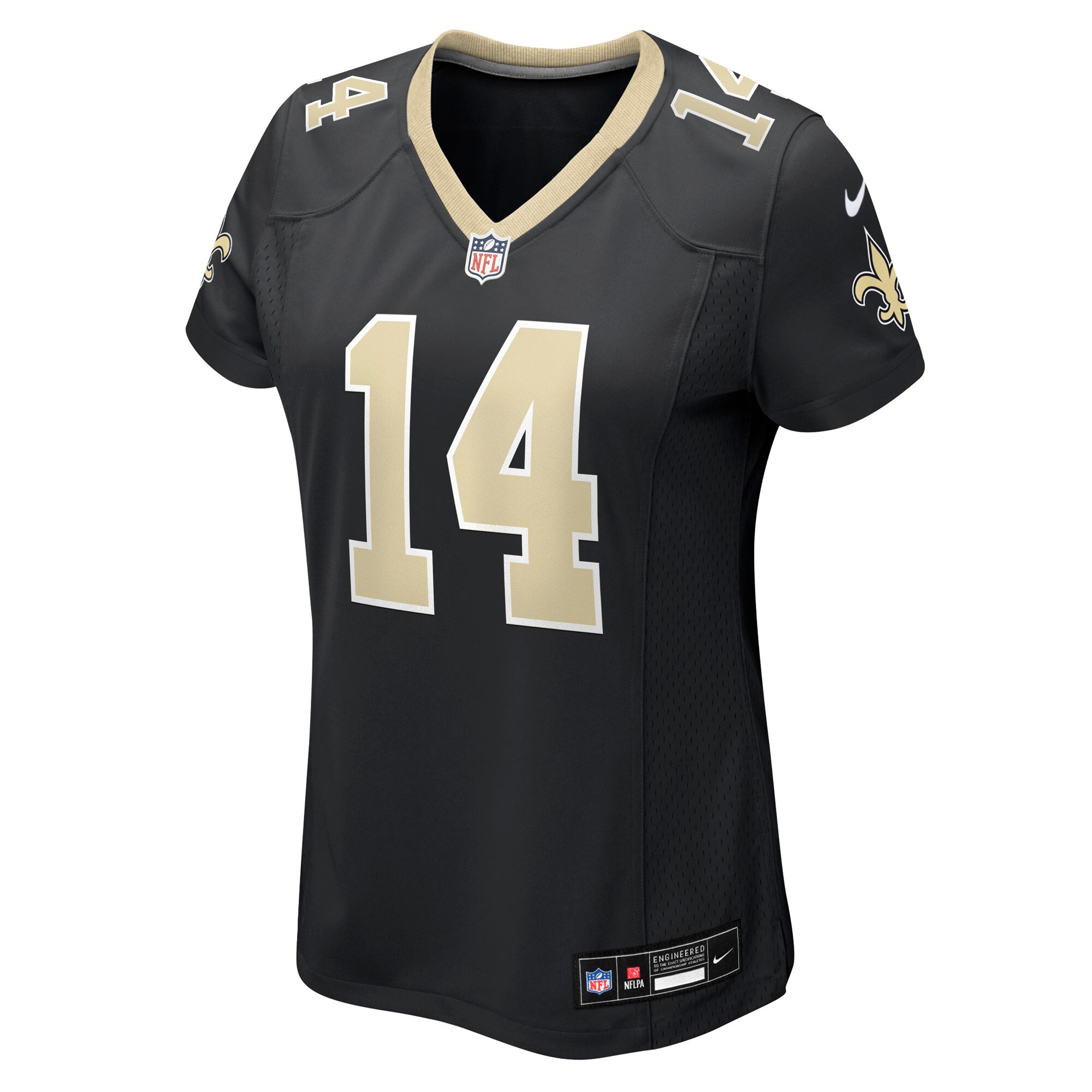 Devaughn Vele New Orleans Saints Nike Women’s Team Game Jersey – Black Clowdercats