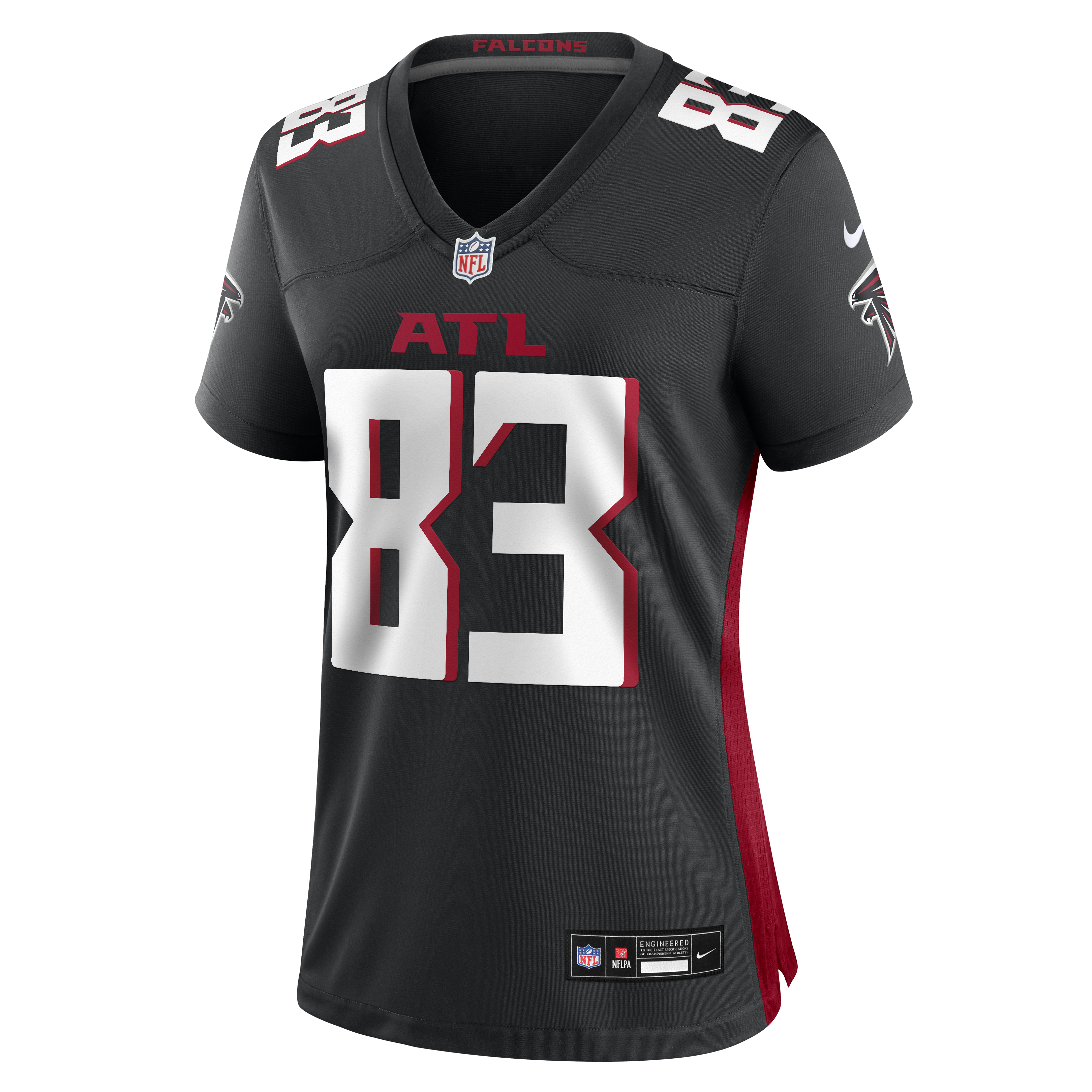Deven Thompkins Atlanta Falcons Nike Women’s Team Game Jersey – Black Clowdercats