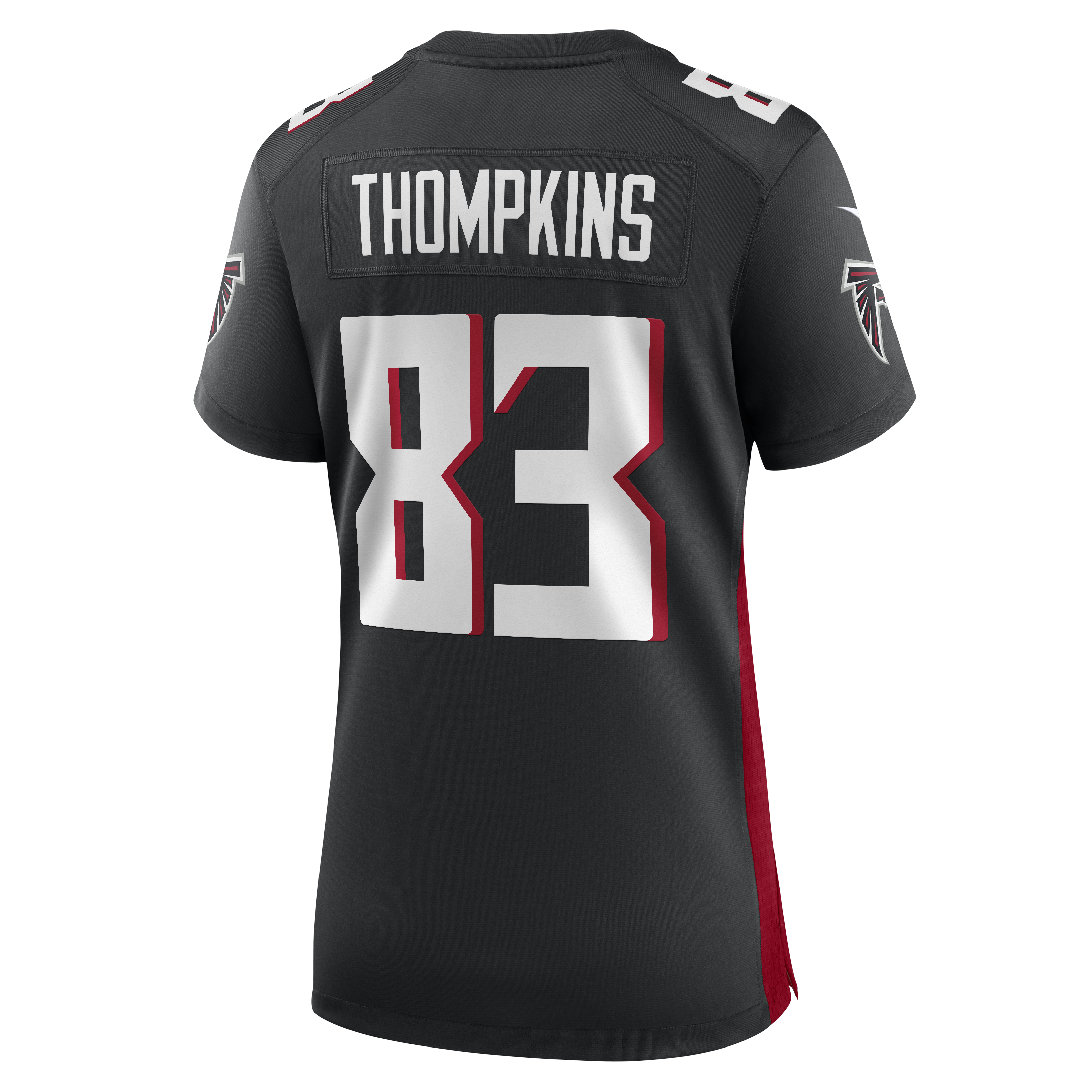 Deven Thompkins Atlanta Falcons Nike Women’s Team Game Jersey – Black Clowdercats