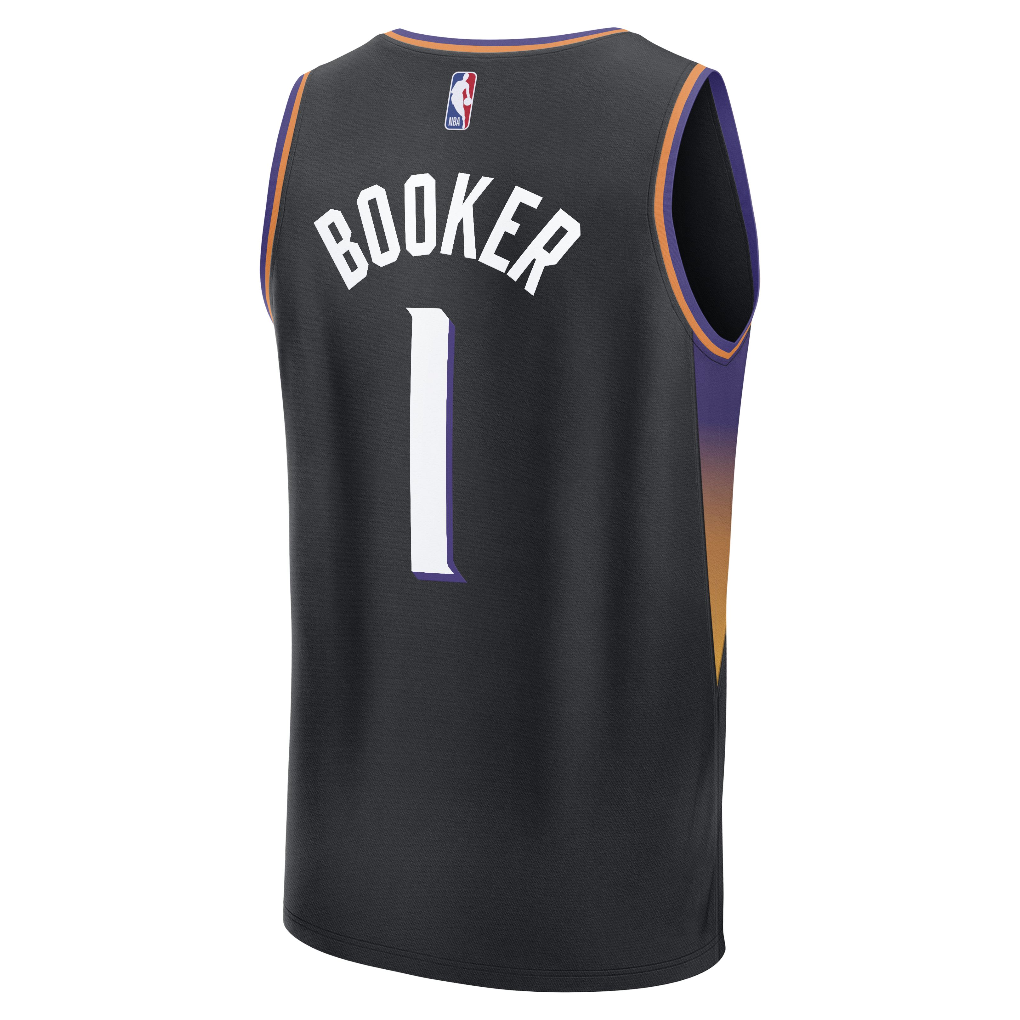 Devin Booker Phoenix Suns Fanatics Fast Break Jersey – Statement Edition – Black Clowdercats