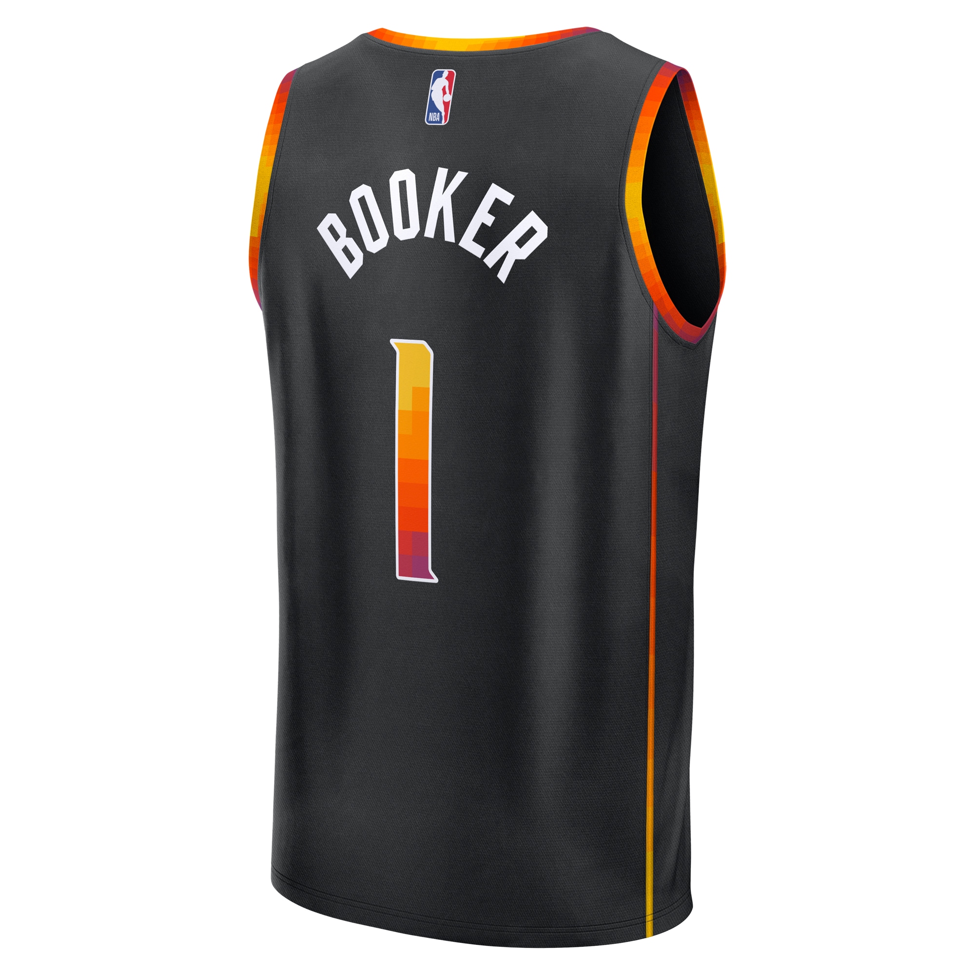 Devin Booker Phoenix Suns Fanatics Fast Break Replica Player Jersey – Statement Edition – Black Clowdercats