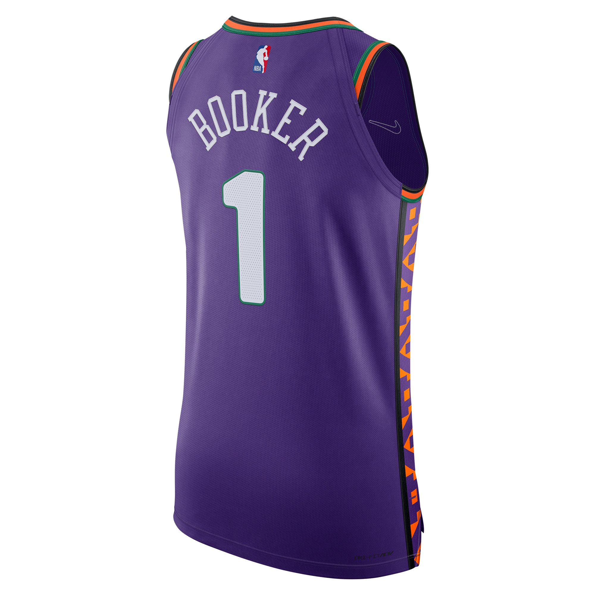 Devin Booker Phoenix Suns Nike 2024/25 Authentic Player Jersey – City Edition – Purple Clowdercats