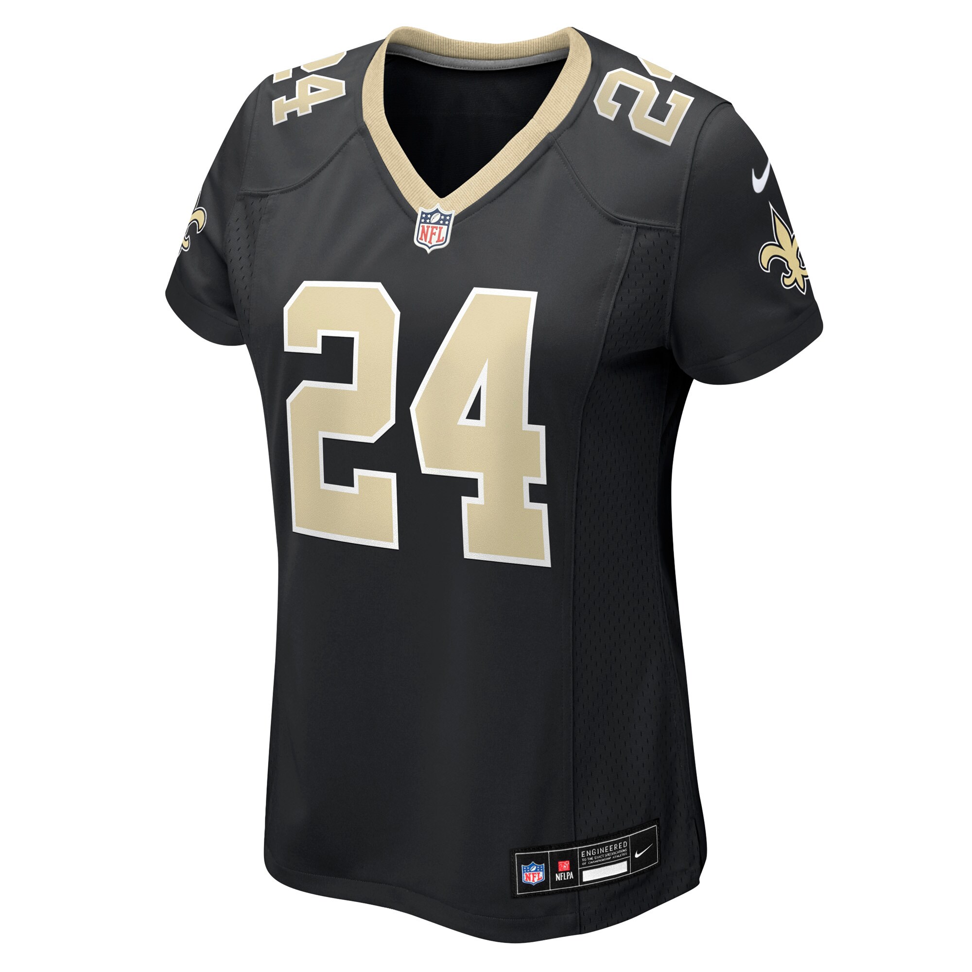 Devin Neal New Orleans Saints Nike Women’s Team Game Jersey – Black Clowdercats