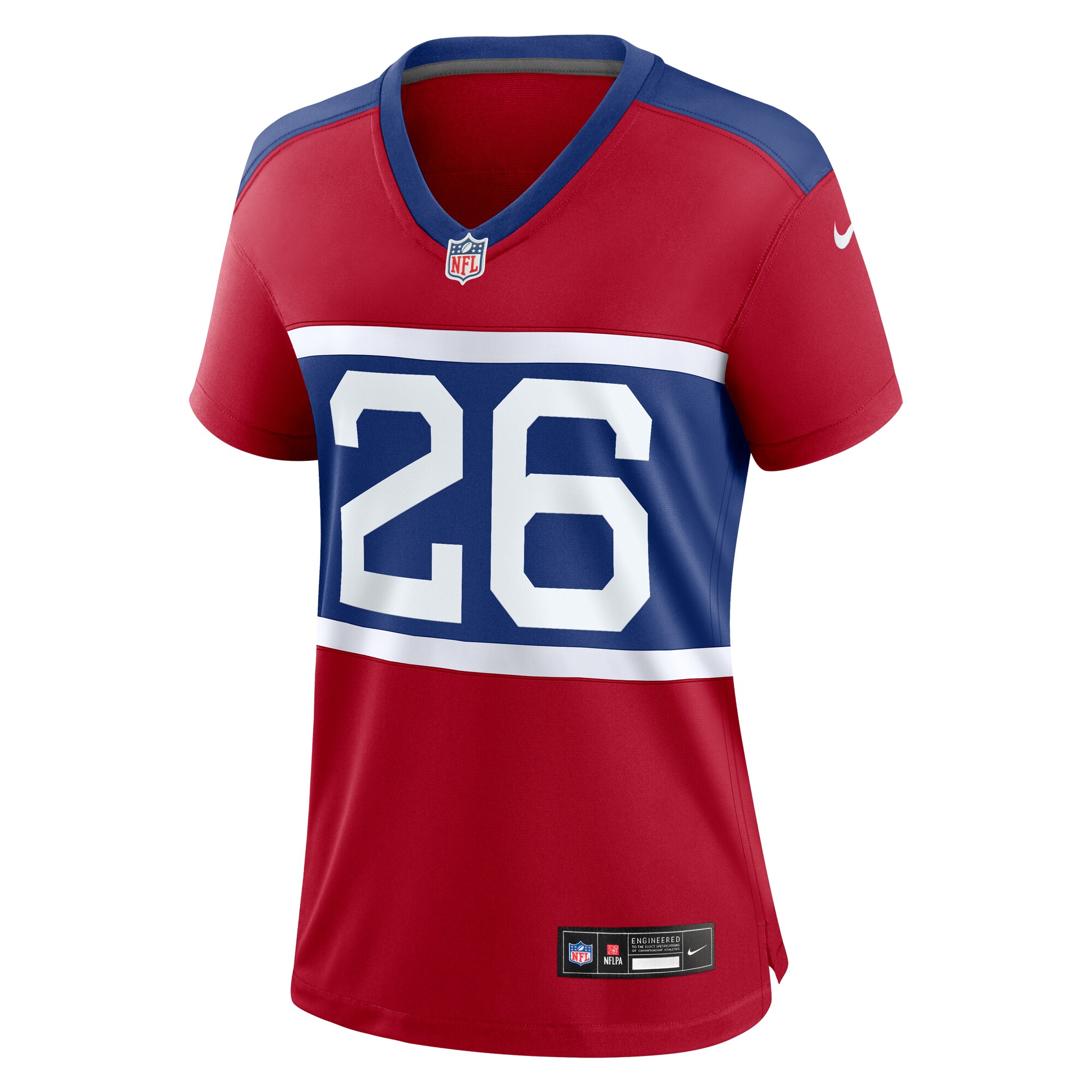 Devin Singletary New York Giants Nike Women’s Alternate Game Jersey – Century Red Clowdercats