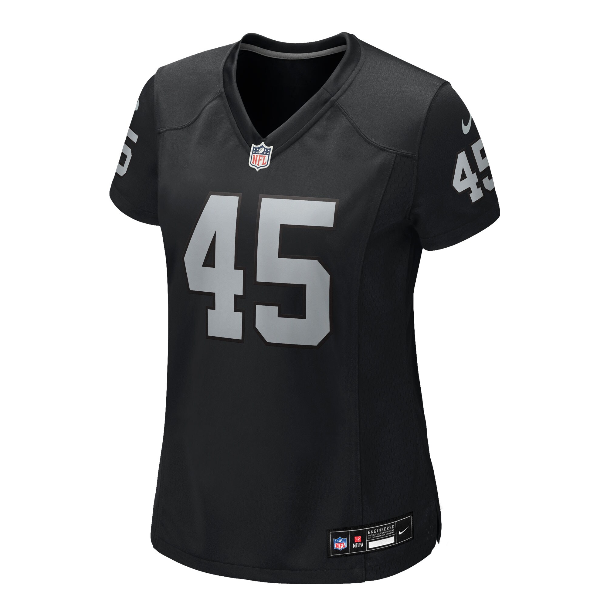 Devin White Las Vegas Raiders Nike Women’s Team Game Jersey – Black Clowdercats