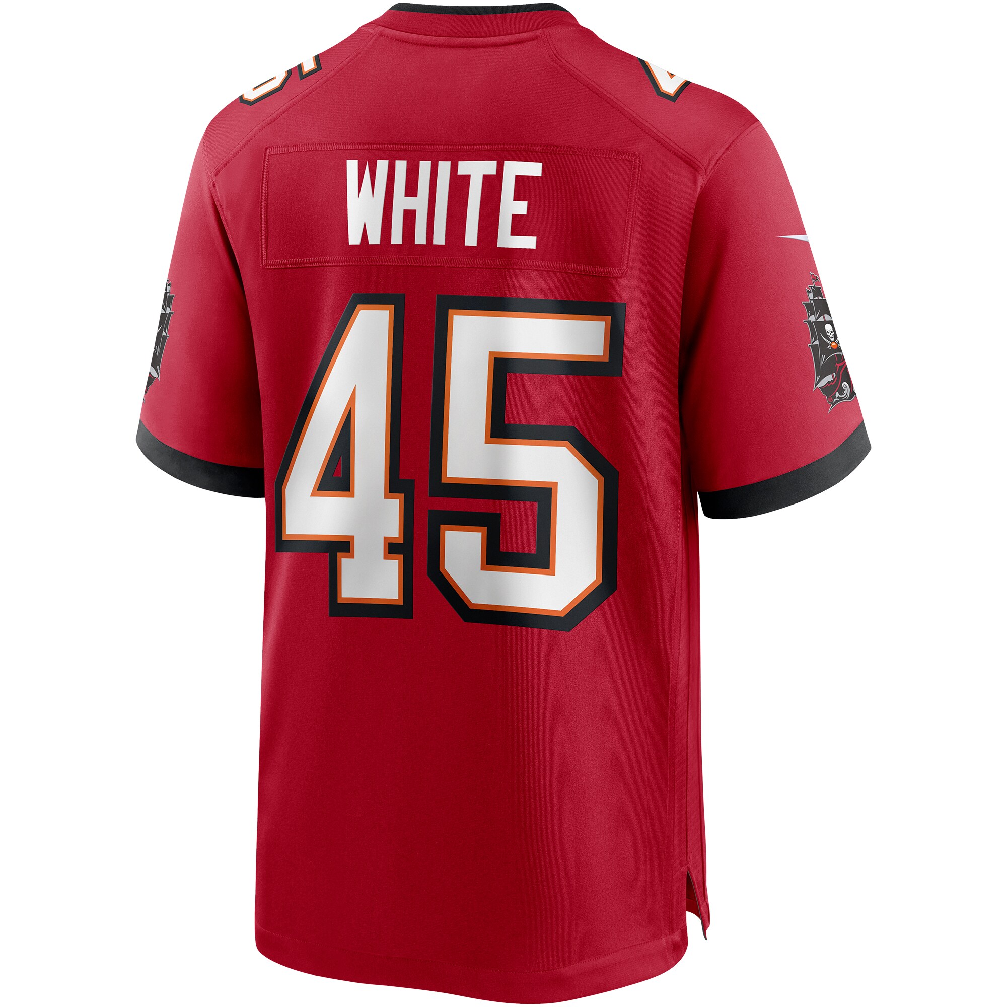 Devin White Tampa Bay Buccaneers Nike Player Game Jersey – Red Clowdercats