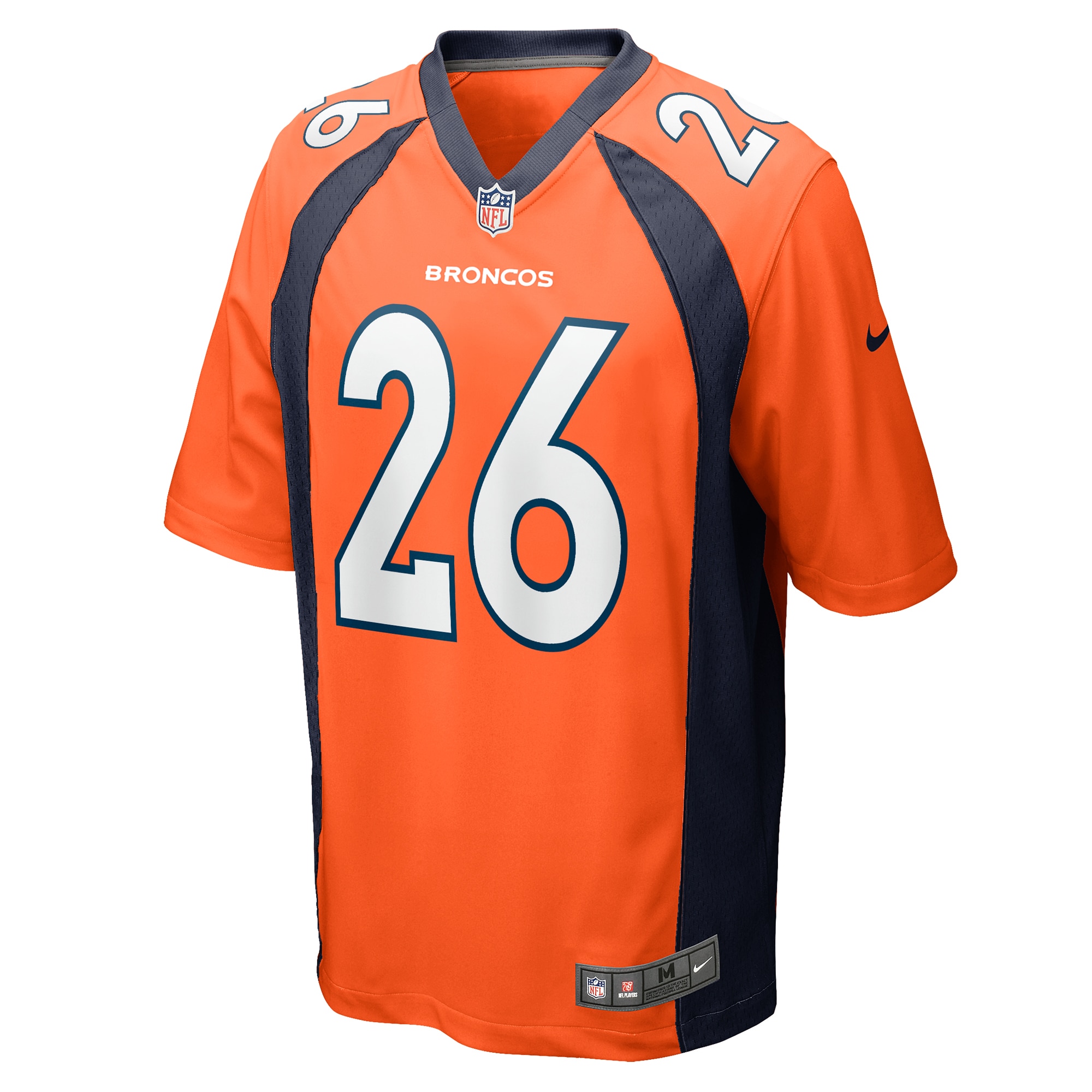 Devon Key Denver Broncos Nike Team Game Jersey – Orange Clowdercats