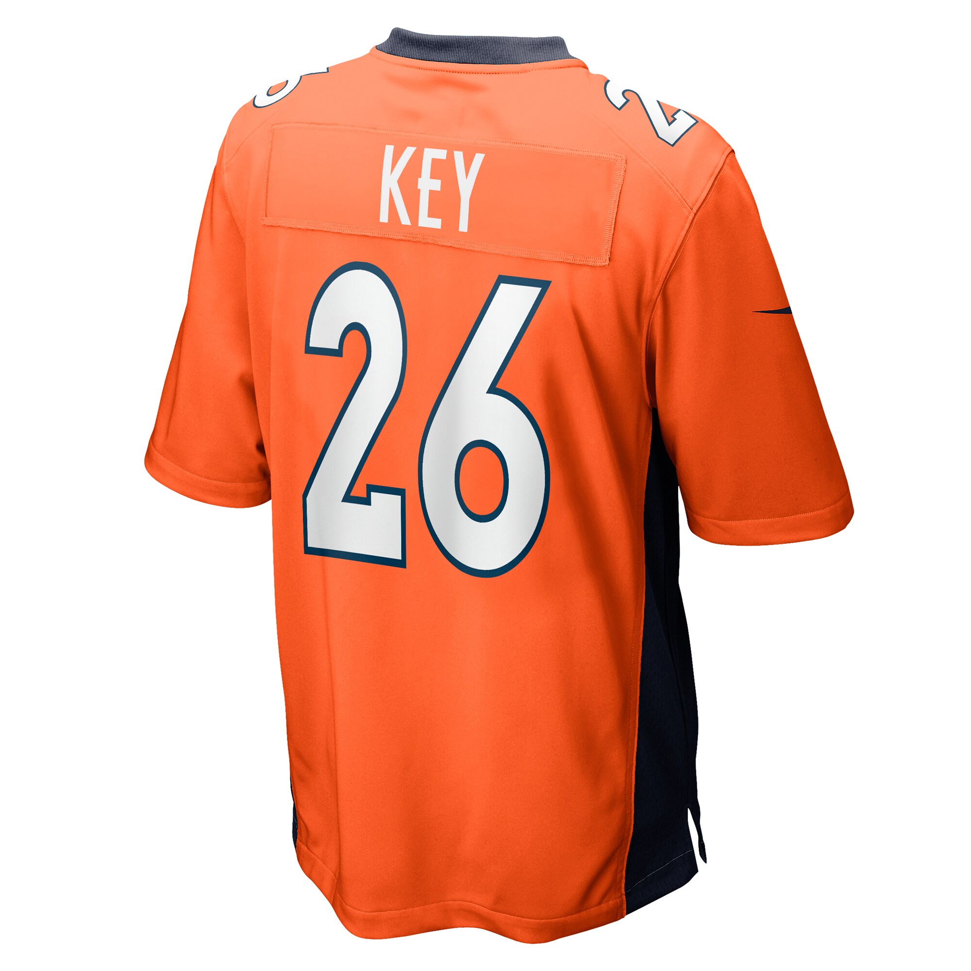 Devon Key Denver Broncos Nike Team Game Jersey – Orange Clowdercats