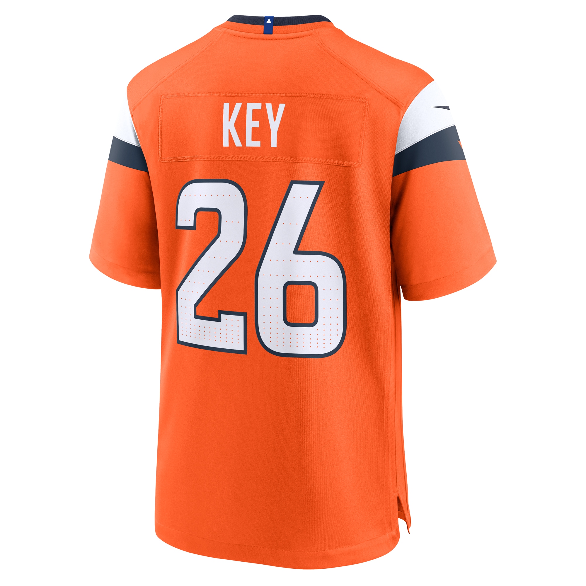 Devon Key Denver Broncos Nike Team Game Jersey – Orange Clowdercats