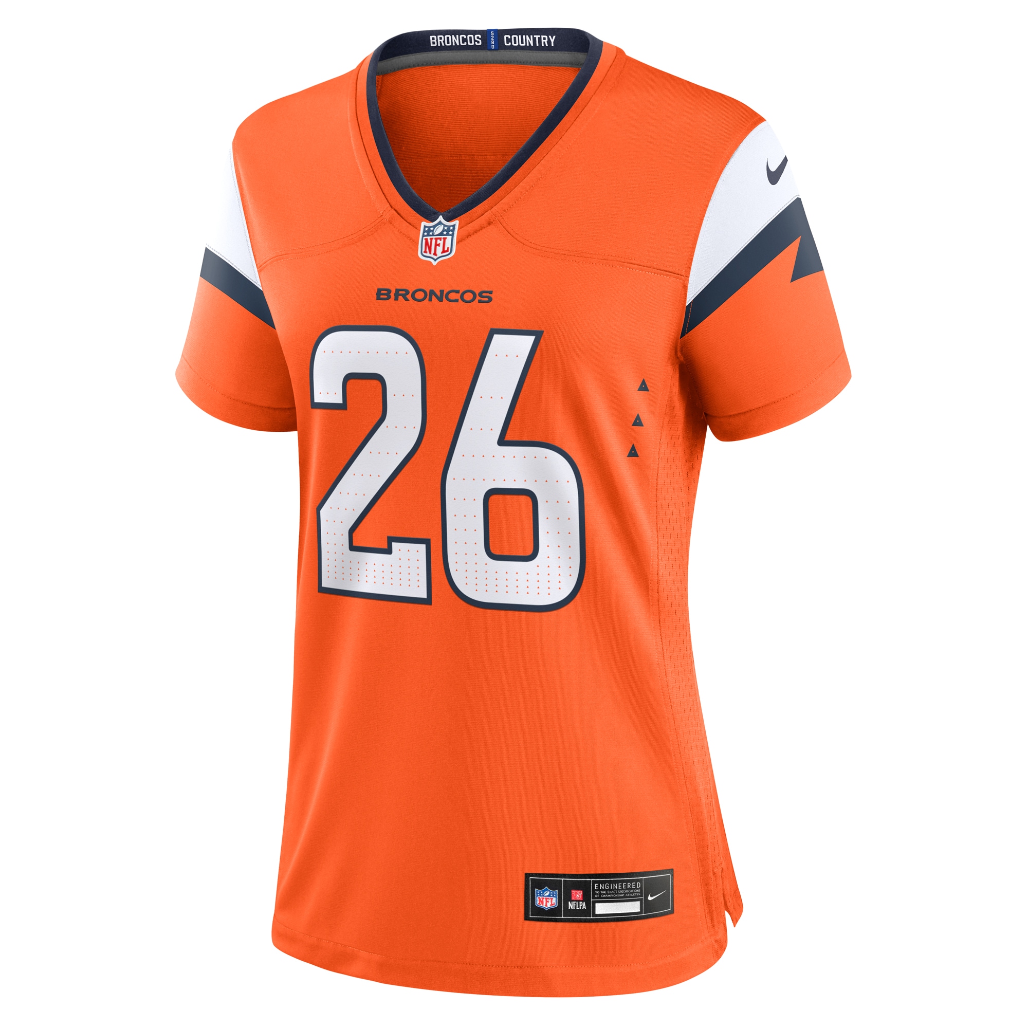 Devon Key Denver Broncos Nike Women’s Team Game Jersey – Orange Clowdercats