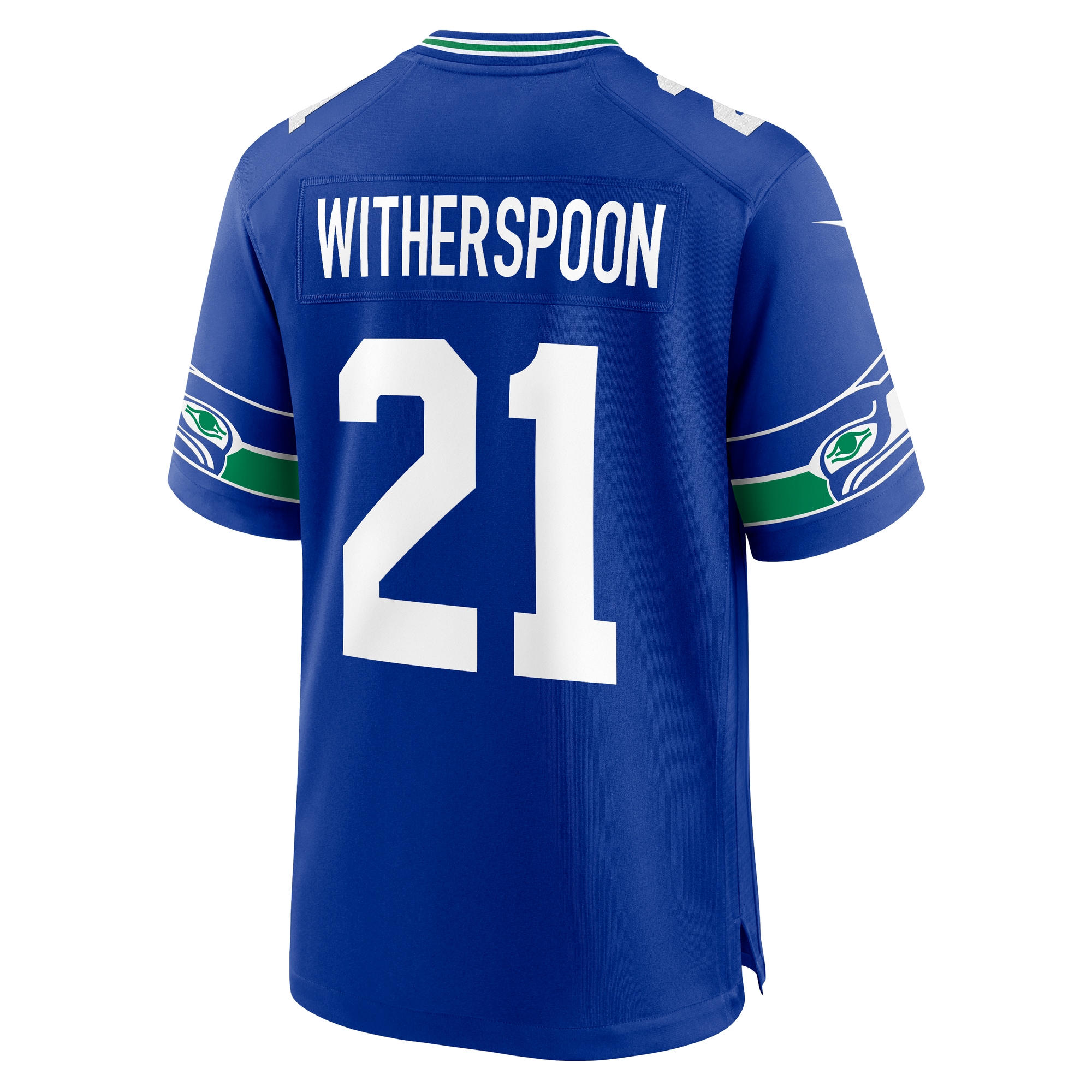 Devon Witherspoon Seattle Seahawks Nike Alternate 50th Season Game Jersey – Royal Clowdercats