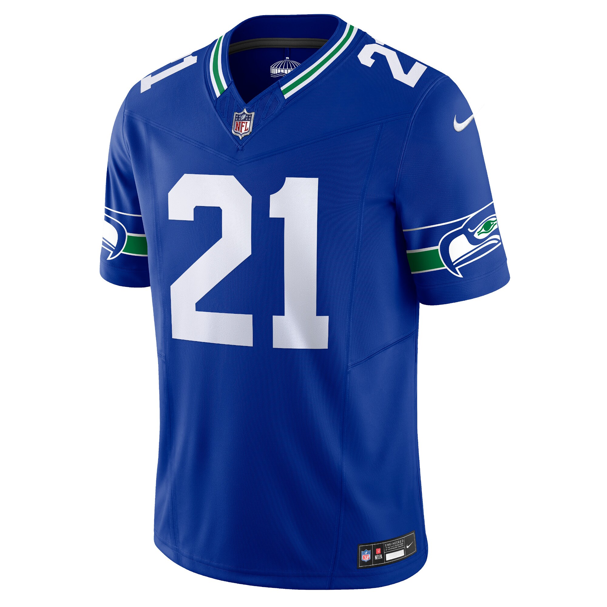 Devon Witherspoon Seattle Seahawks Nike Alternate Vapor F.U.S.E. Limited Jersey – Royal Clowdercats