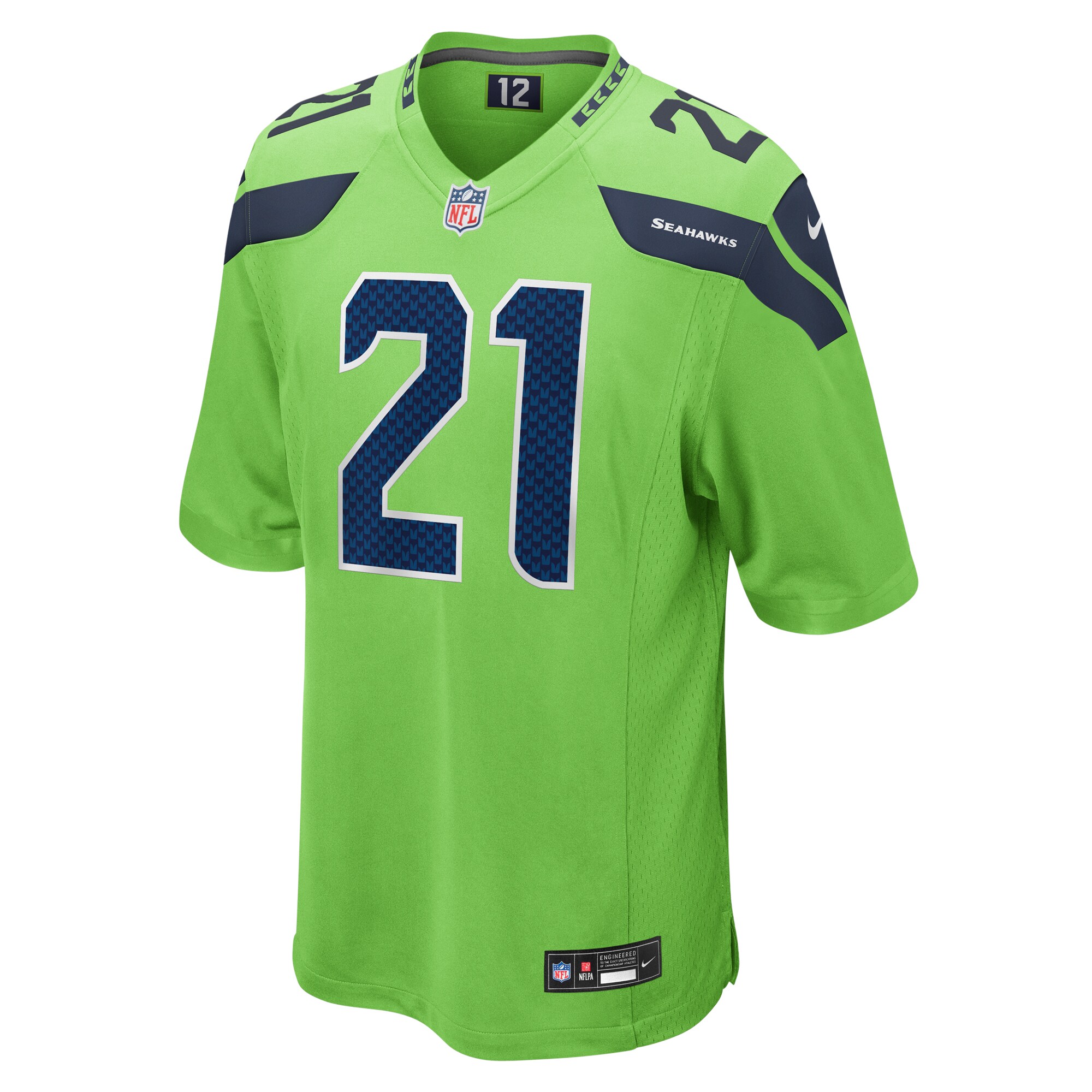 Devon Witherspoon Seattle Seahawks Nike Game Jersey – Neon Green Clowdercats