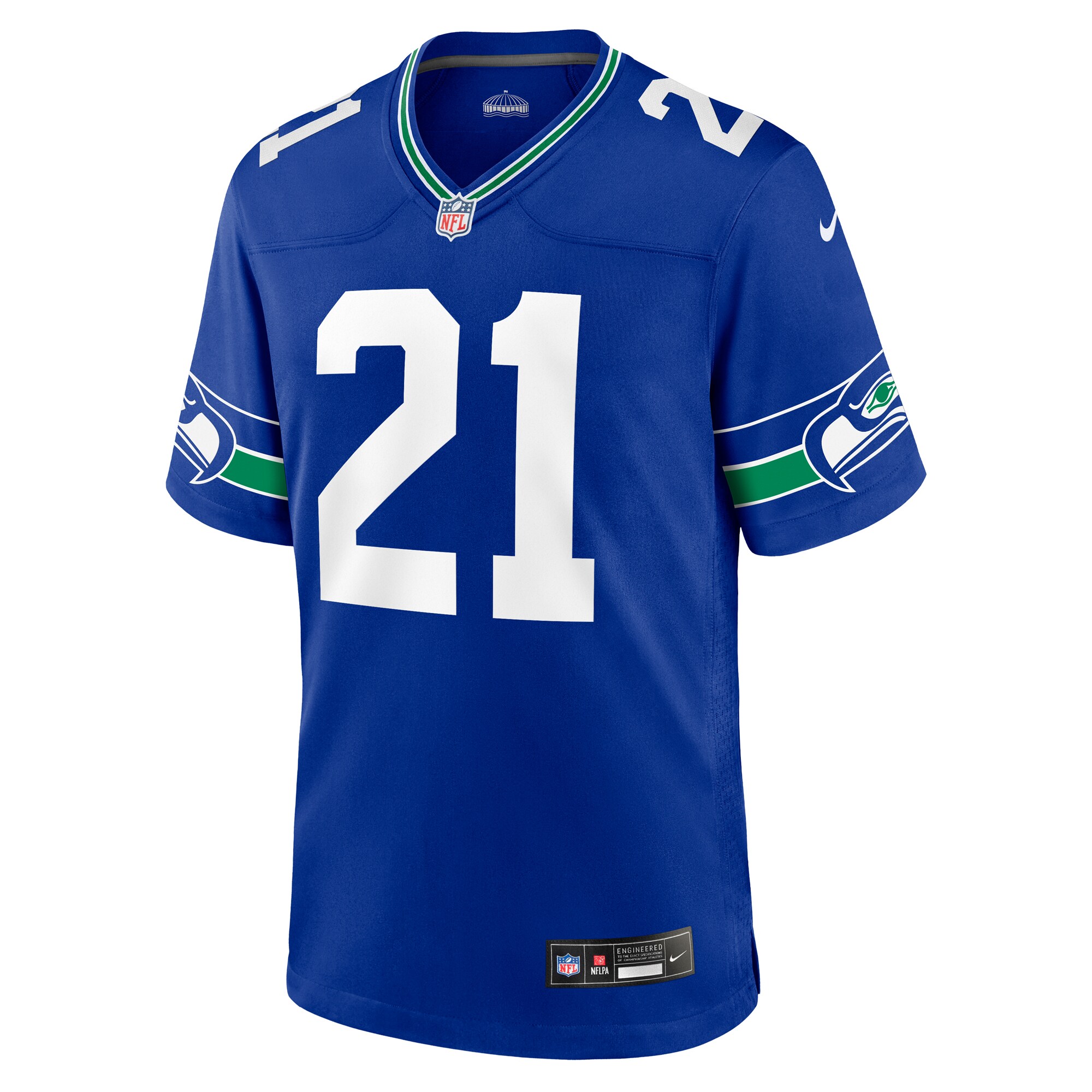 Devon Witherspoon Seattle Seahawks Nike Throwback Player Game Jersey – Royal Clowdercats