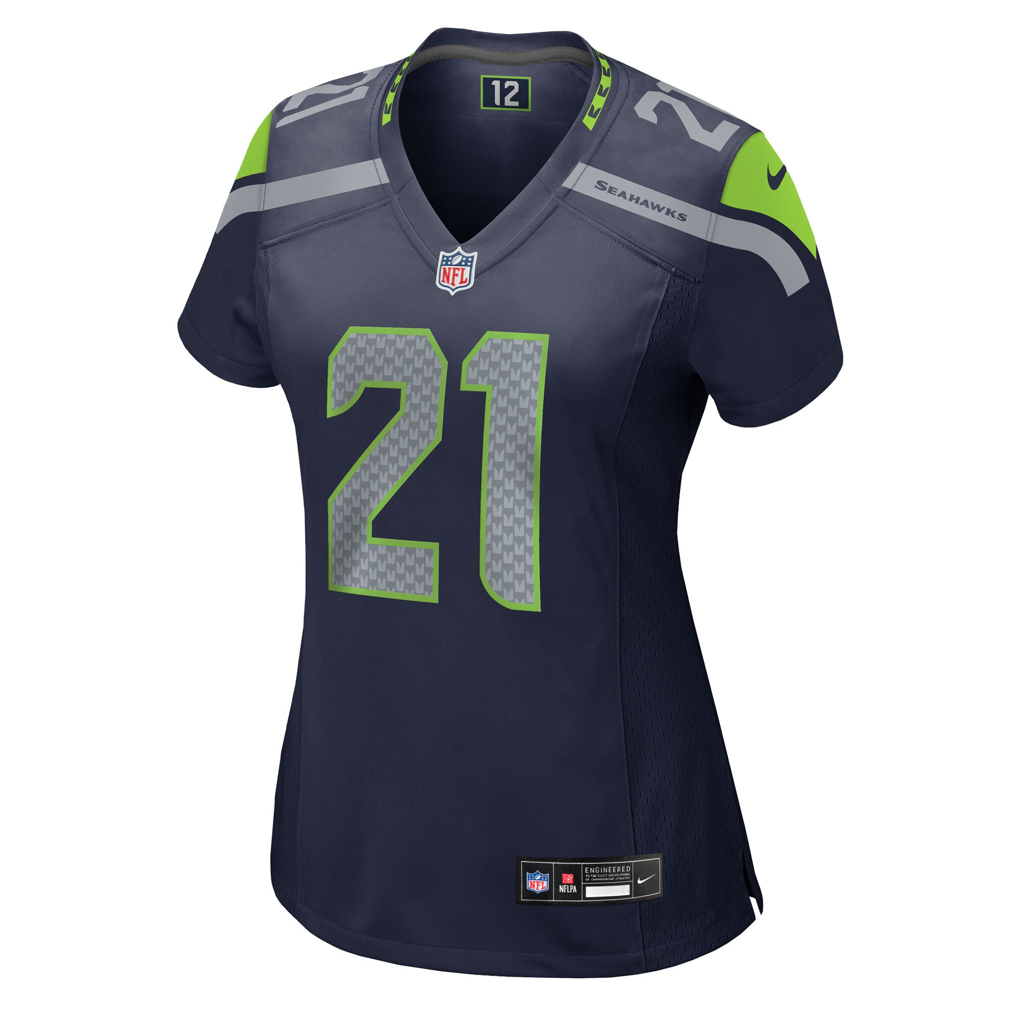 Devon Witherspoon Seattle Seahawks Nike Women’s Team Game Jersey – College Navy Clowdercats