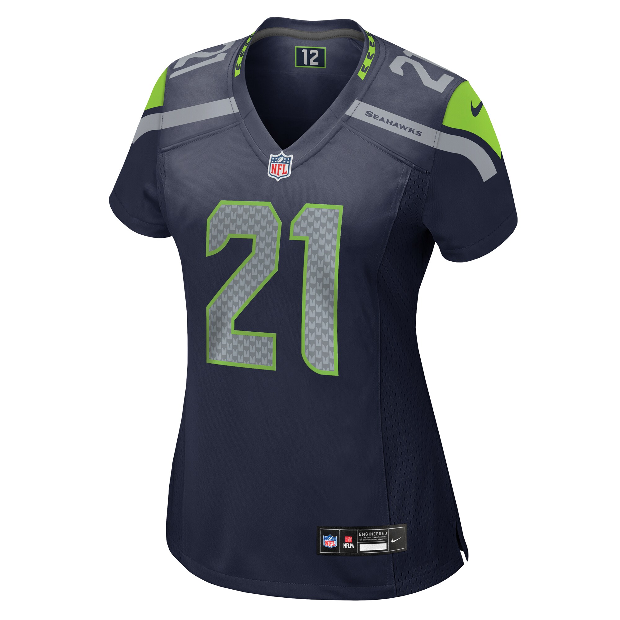 Devon Witherspoon Seattle Seahawks Nike Women’s Team Game Jersey – College Navy Clowdercats