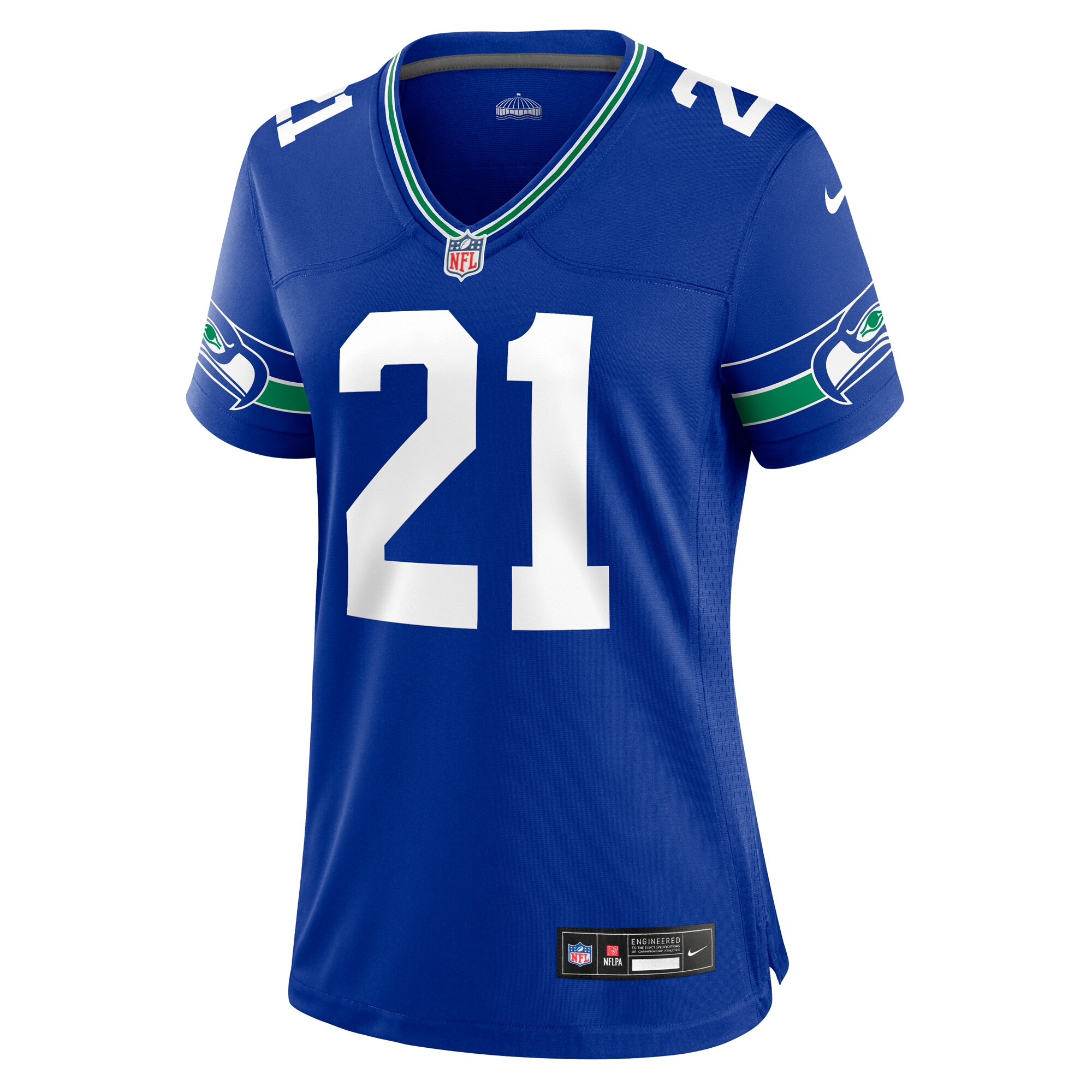 Devon Witherspoon Seattle Seahawks Nike Women’s Throwback Player Game Jersey – Royal Clowdercats