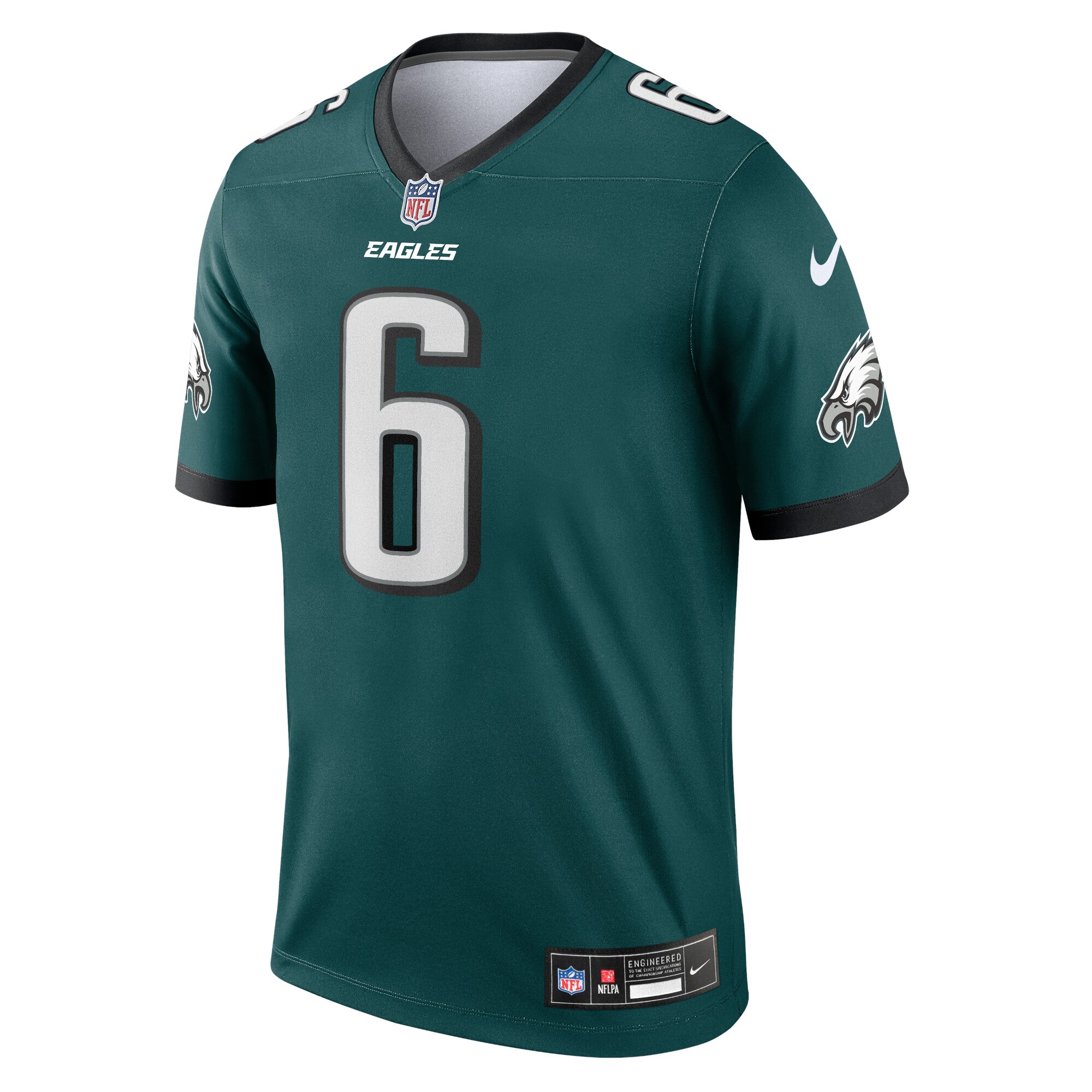 DeVonta Smith Philadelphia Eagles Nike Legend Player Performance Top – Green Clowdercats