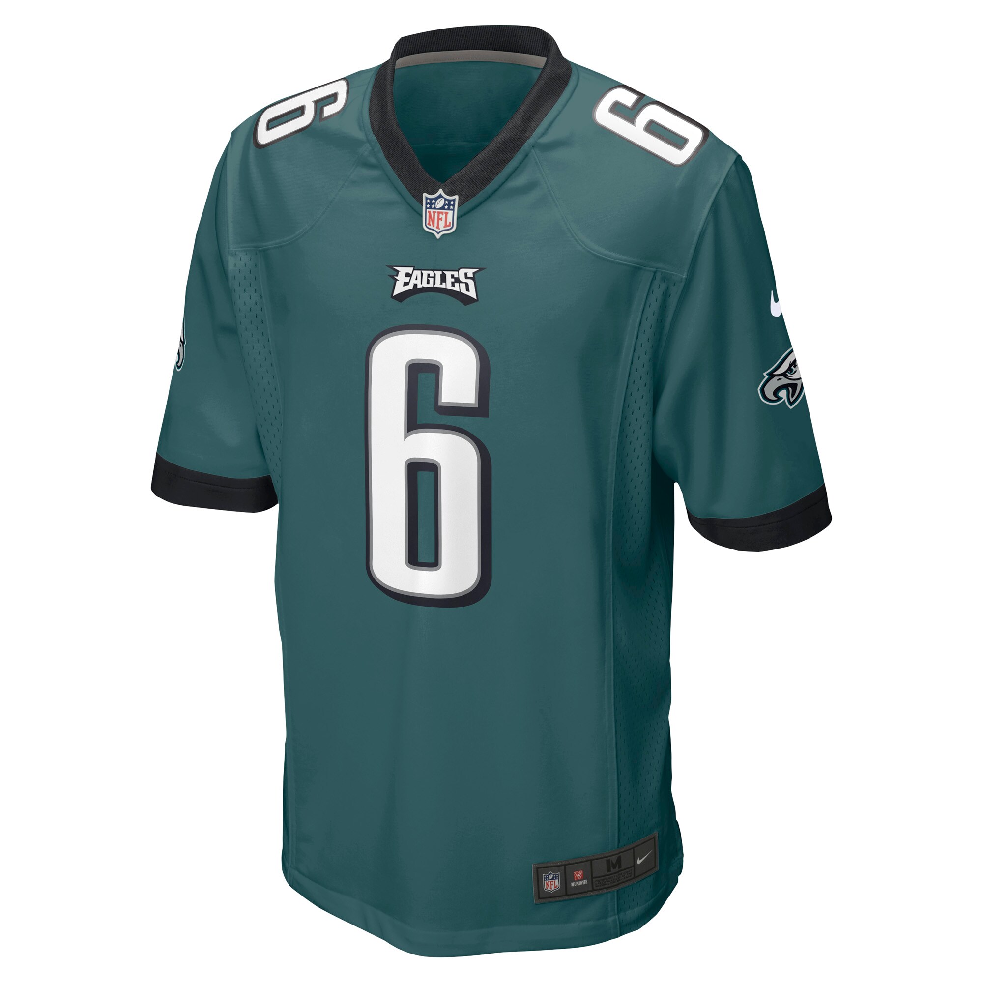 DeVonta Smith Philadelphia Eagles Nike Player Game Jersey – Midnight Green Clowdercats