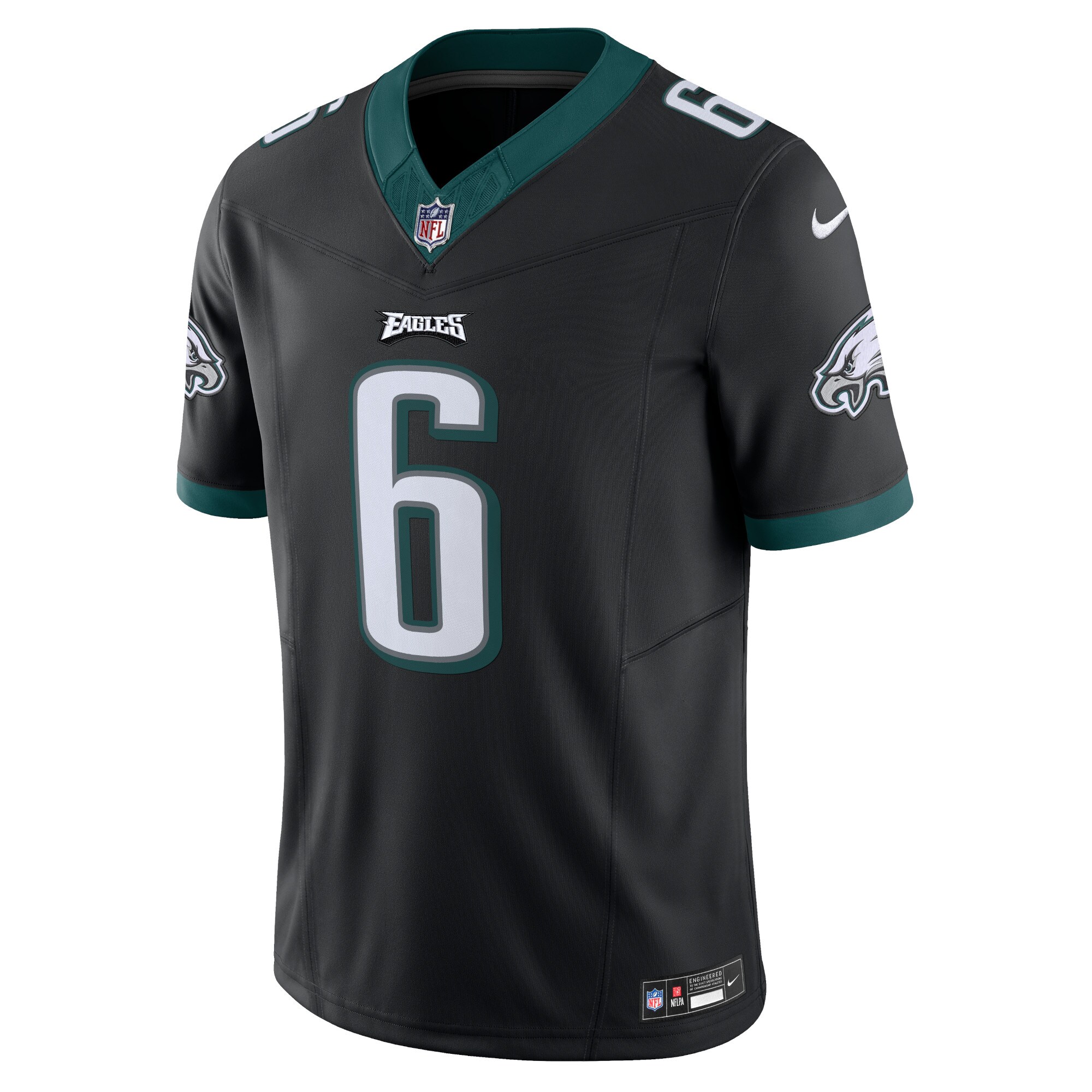 DeVonta Smith Philadelphia Eagles Nike Vapor F.U.S.E. Limited Jersey – Black Clowdercats
