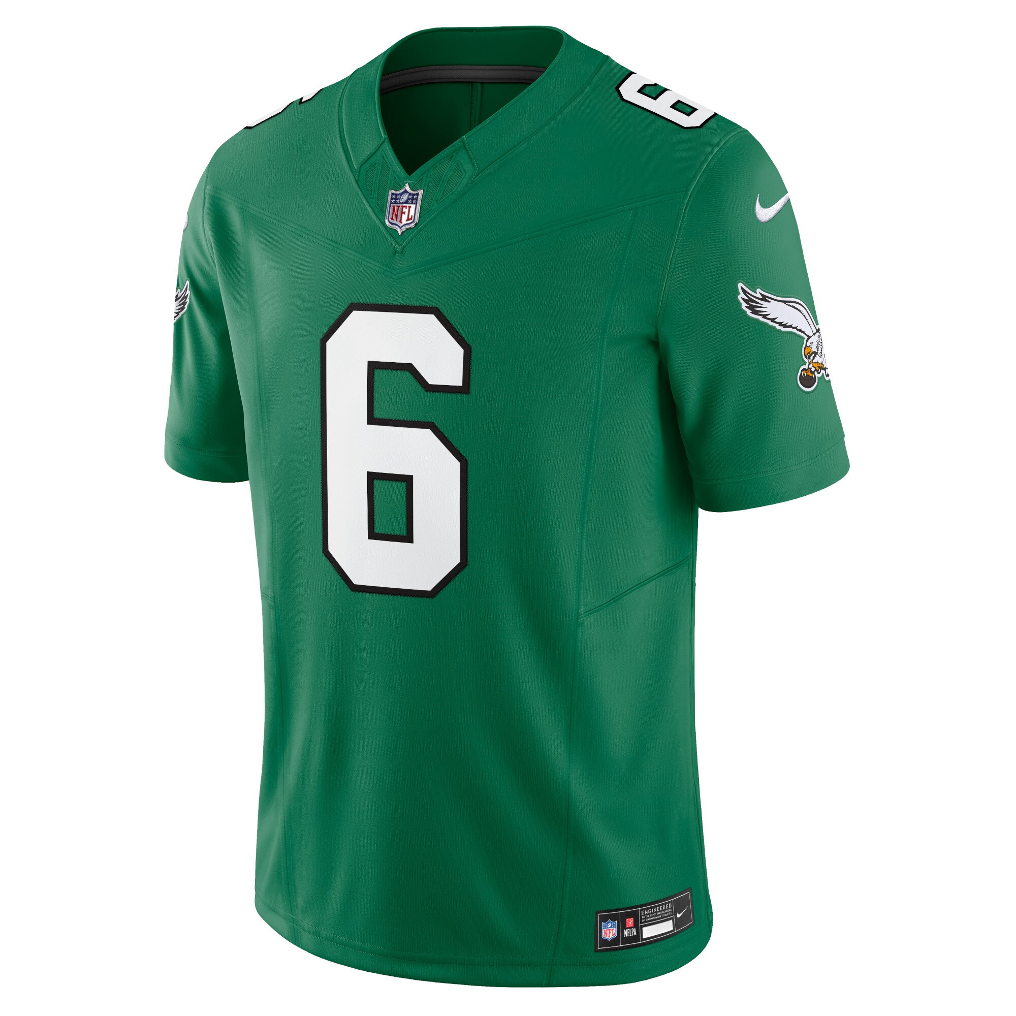 DeVonta Smith Philadelphia Eagles Nike Vapor F.U.S.E. Limited Jersey – Kelly Green Clowdercats