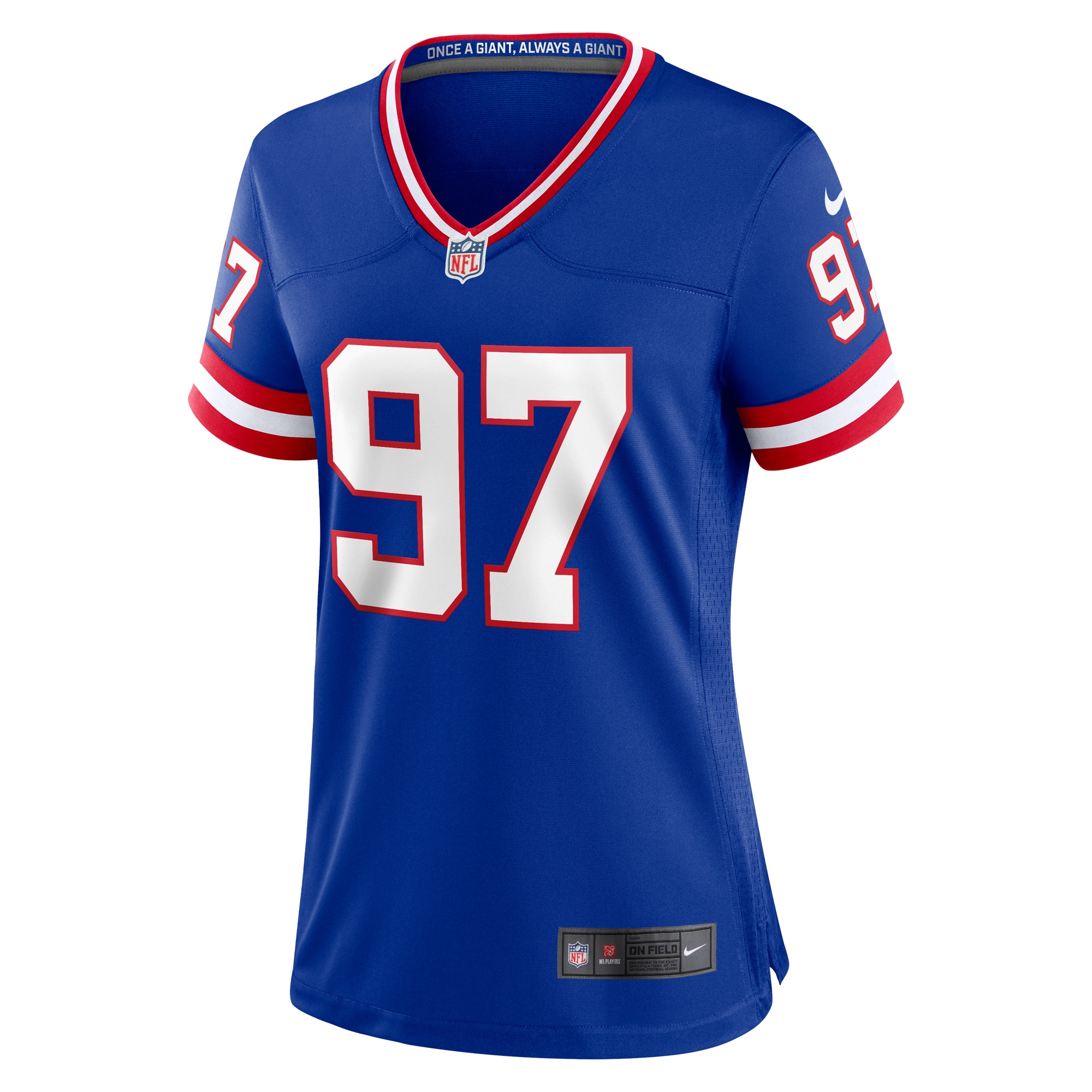 Dexter Lawrence New York Giants Nike Women’s Alternate Game Jersey – Century Red Clowdercats
