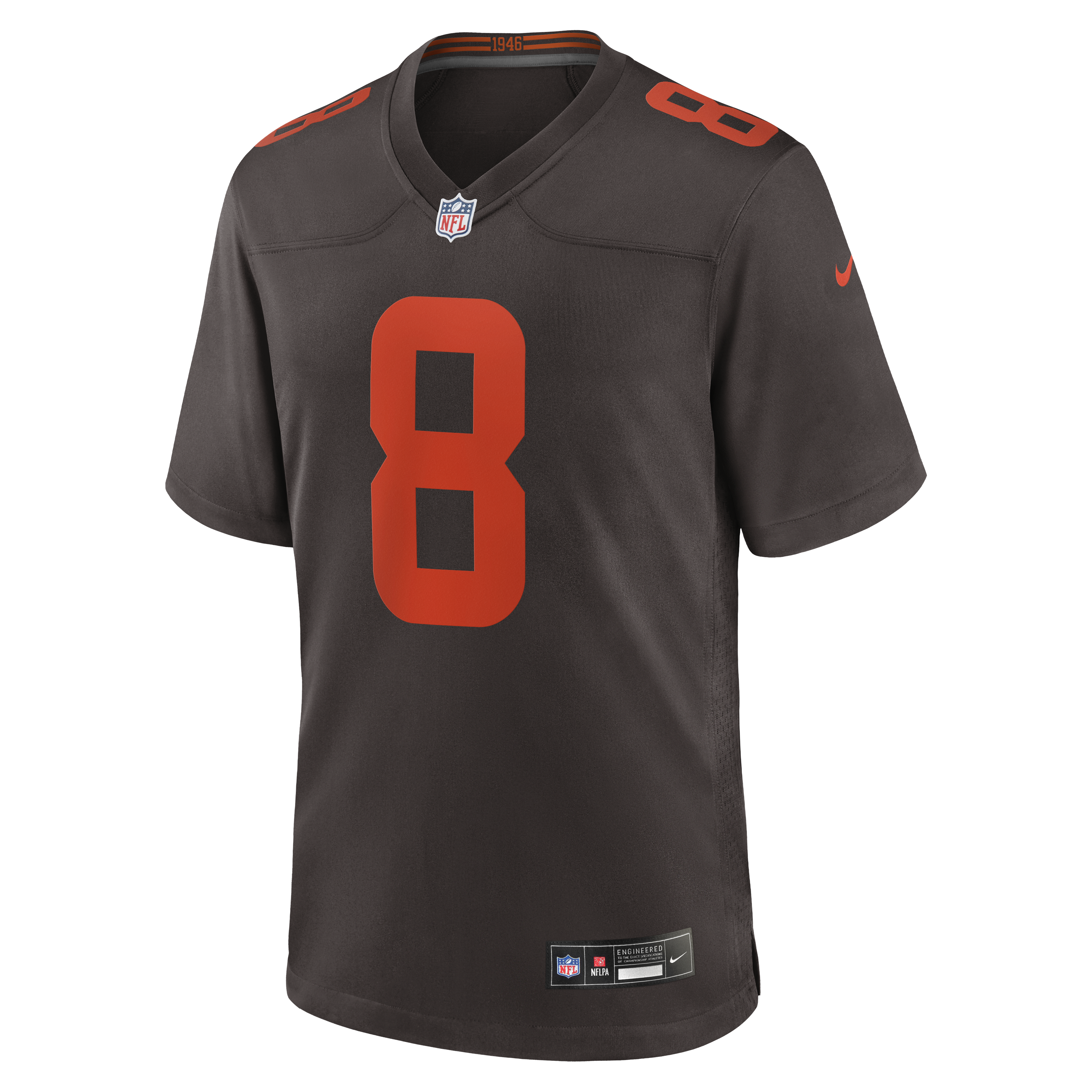 Dillon Gabriel Cleveland Browns Nike Alpha Dawg Game Jersey – Brown Clowdercats