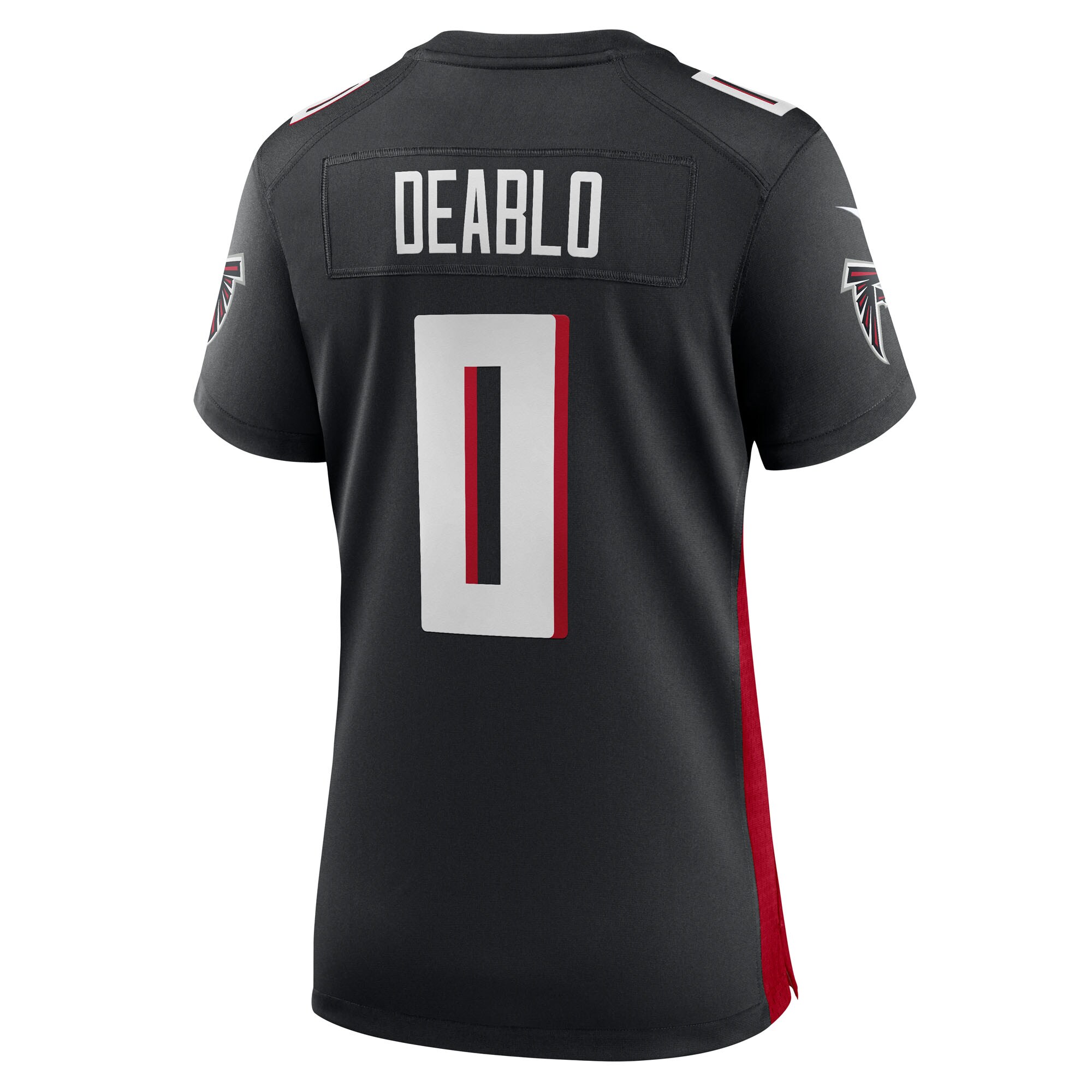 Divine Deablo Atlanta Falcons Nike Women’s Team Game Jersey – Black Clowdercats