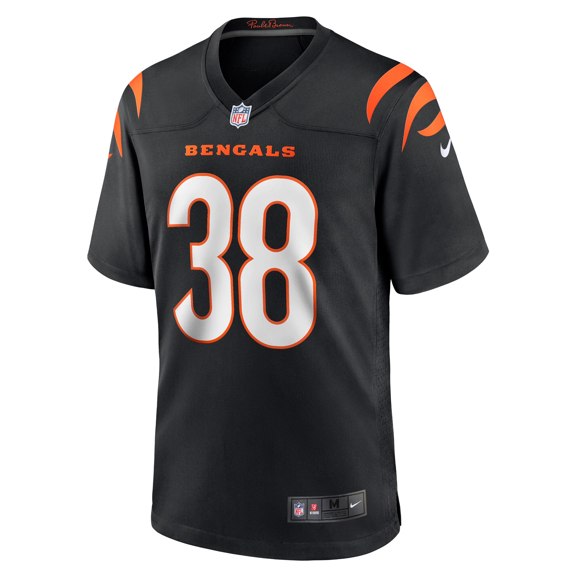 DJ Ivey Cincinnati Bengals Nike Team Game Jersey – Black Clowdercats