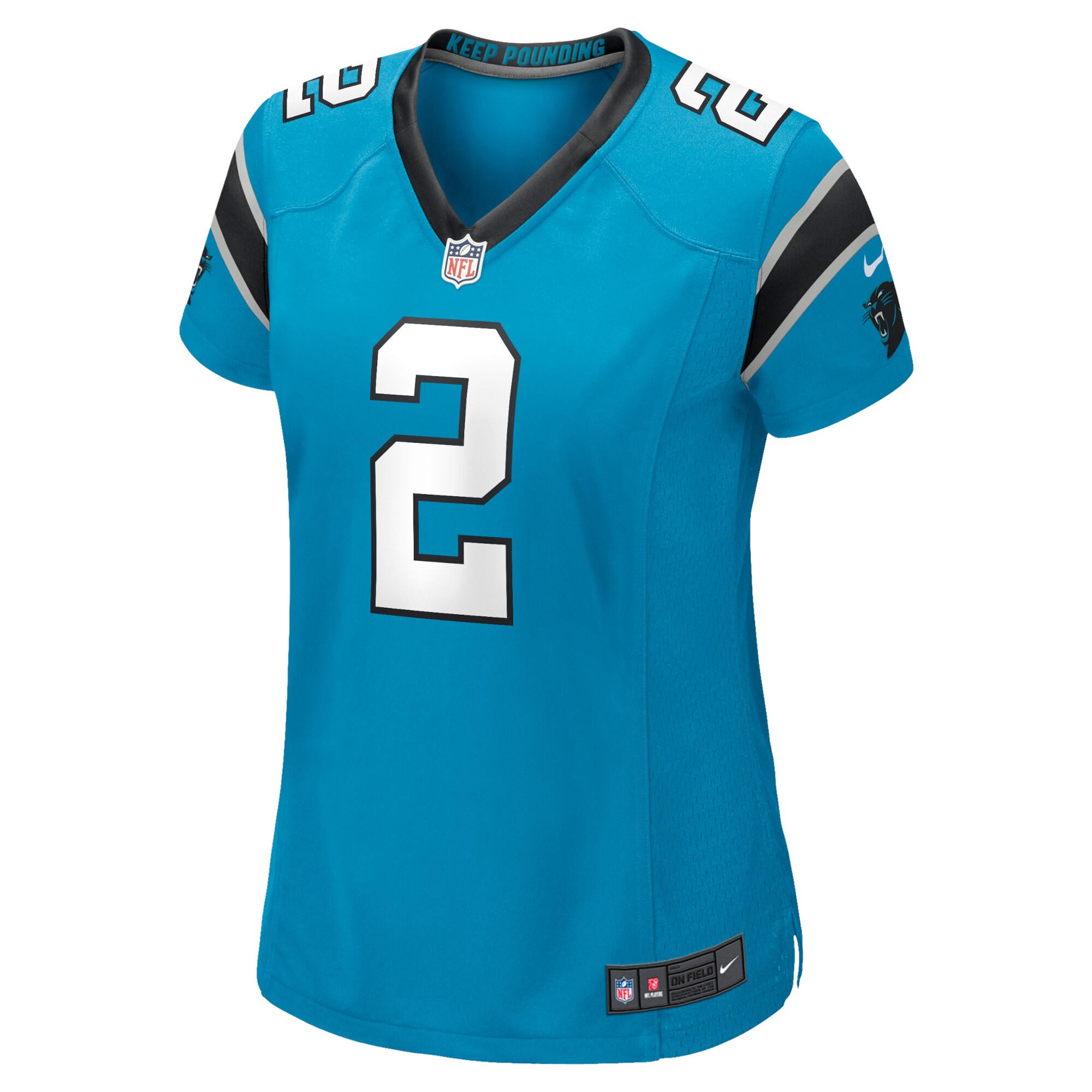 D.J. Moore Carolina Panthers Nike Women’s Game Jersey – Blue Clowdercats