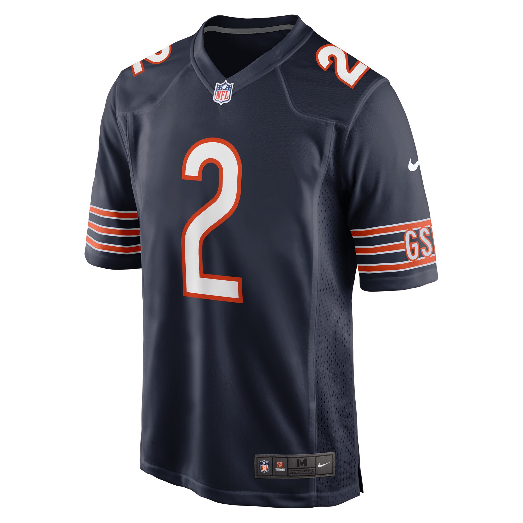 D.J. Moore Chicago Bears Nike Team Color Game Jersey – Navy Clowdercats