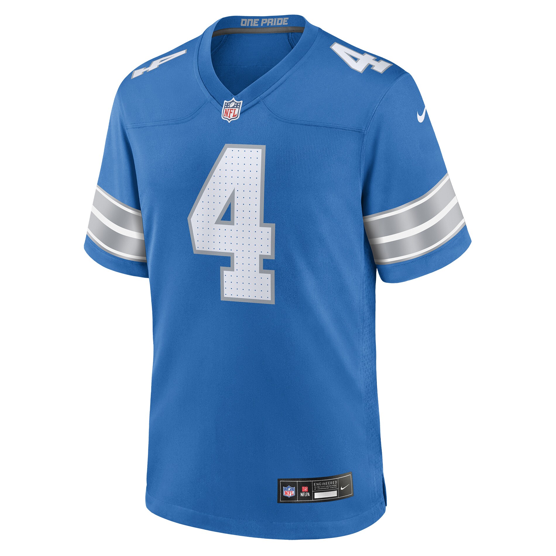 D.J. Reed Detroit Lions Nike Team Game Jersey – Blue Clowdercats