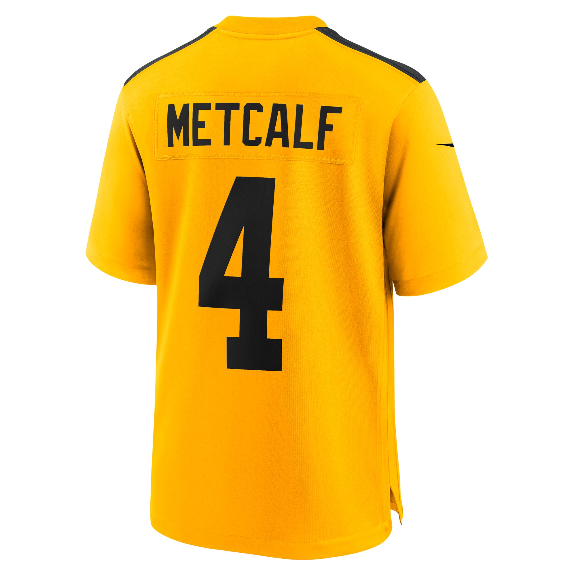 DK Metcalf Pittsburgh Steelers Nike Alternate 1933 Throwback Game Jersey – Gold Clowdercats