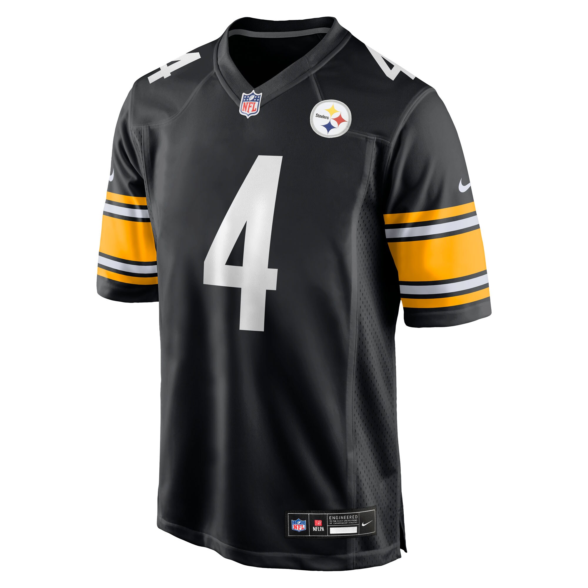 DK Metcalf Pittsburgh Steelers Nike Game Player Jersey – Black Clowdercats