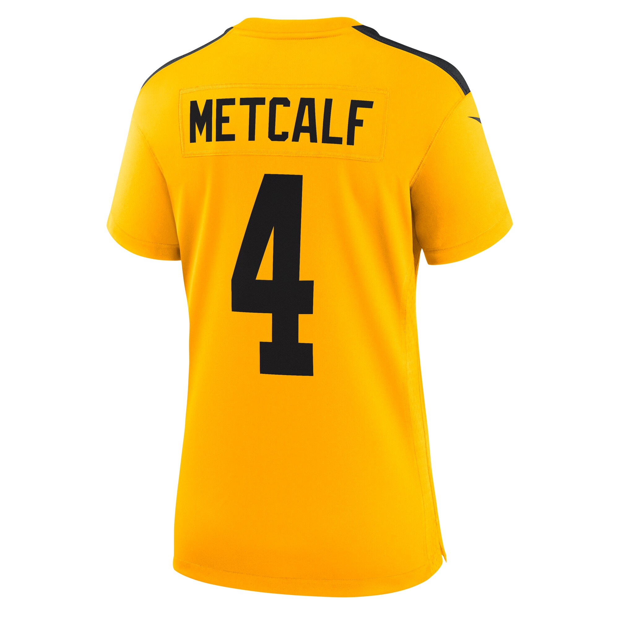 DK Metcalf Pittsburgh Steelers Nike Women’s Alternate 1933 Throwback Game Jersey – Gold Clowdercats