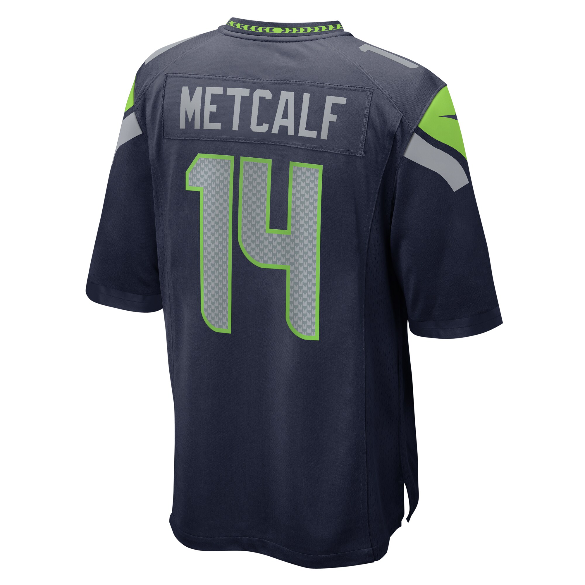 DK Metcalf Seattle Seahawks Nike Game Jersey – College Navy Clowdercats