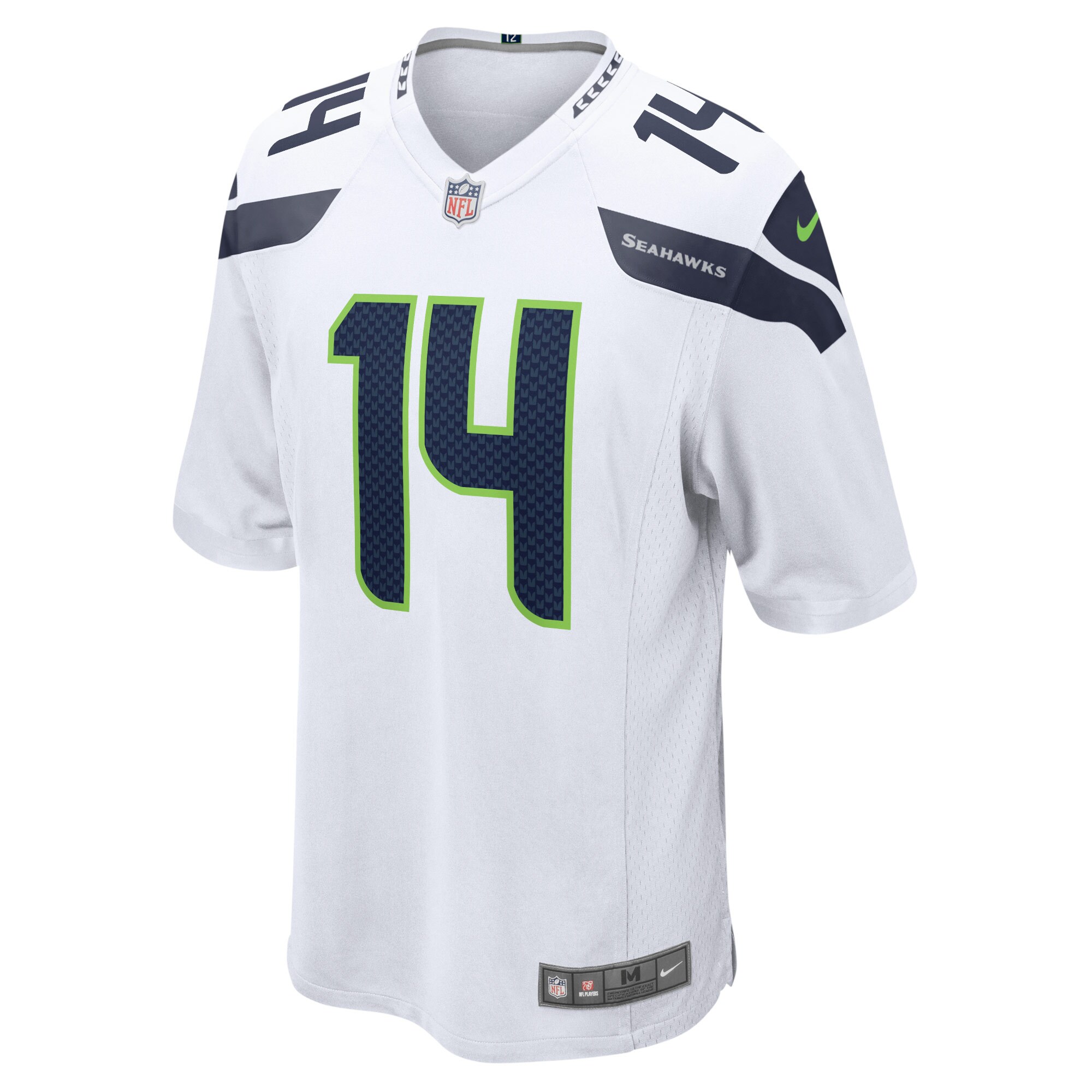 DK Metcalf Seattle Seahawks Nike Game Jersey – White Clowdercats