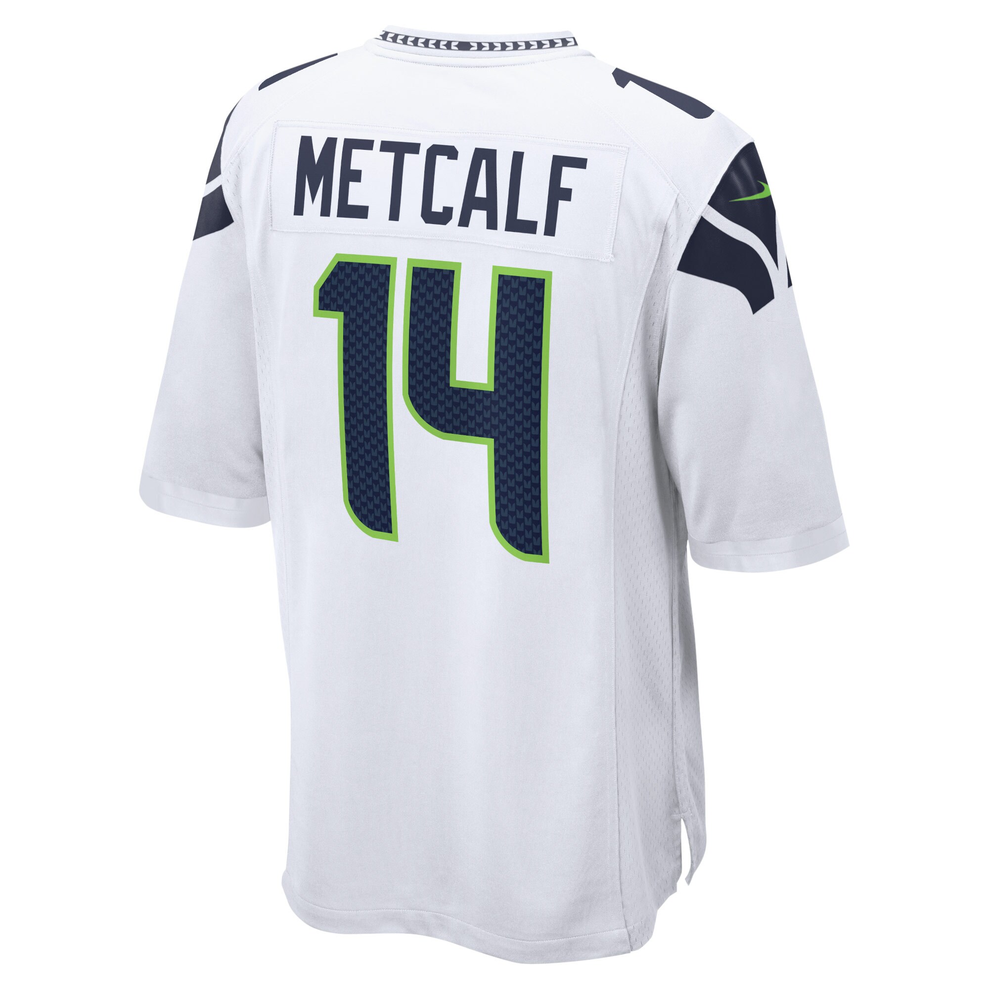 DK Metcalf Seattle Seahawks Nike Game Jersey – White Clowdercats