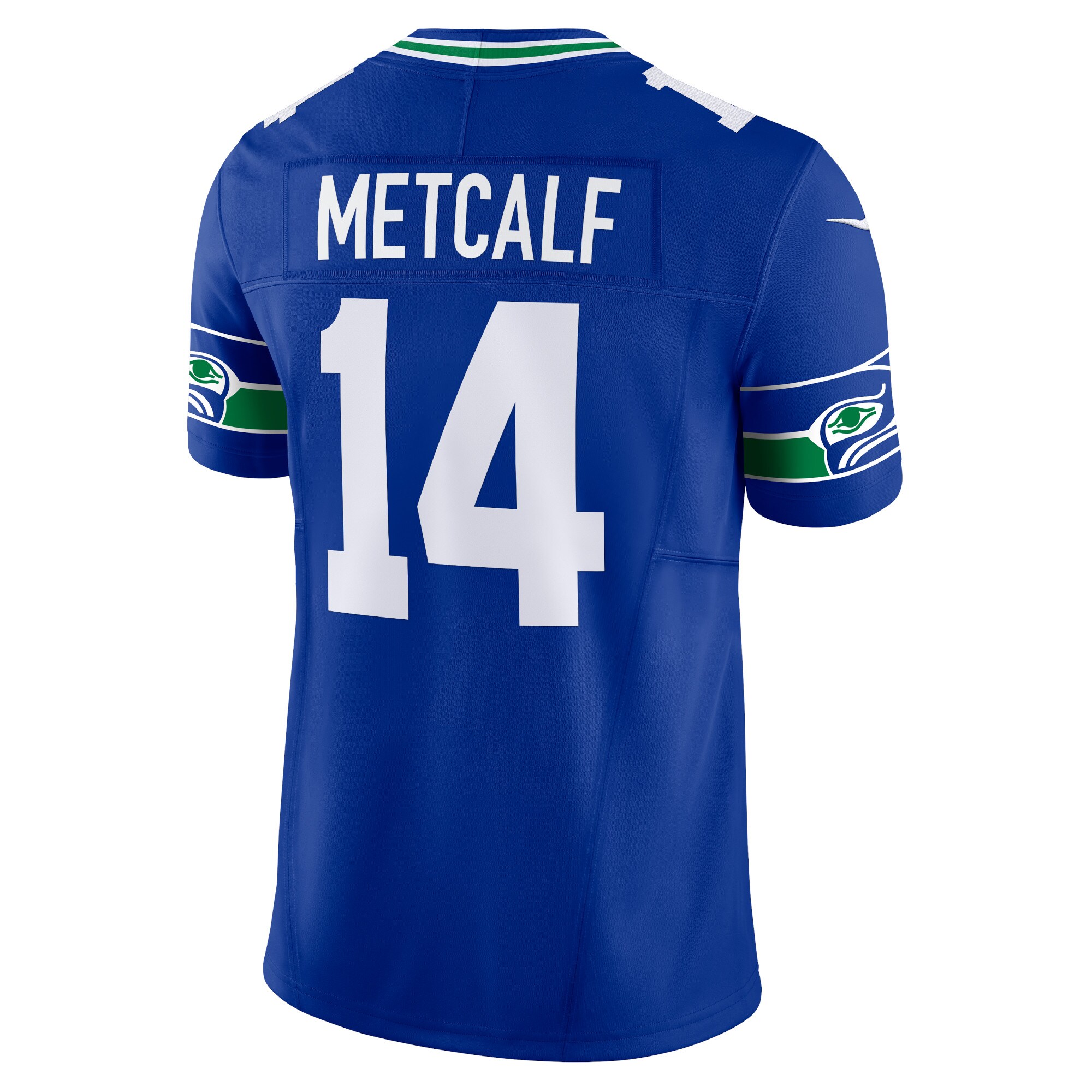 DK Metcalf Seattle Seahawks Nike Vapor F.U.S.E. Limited Jersey – Royal Clowdercats