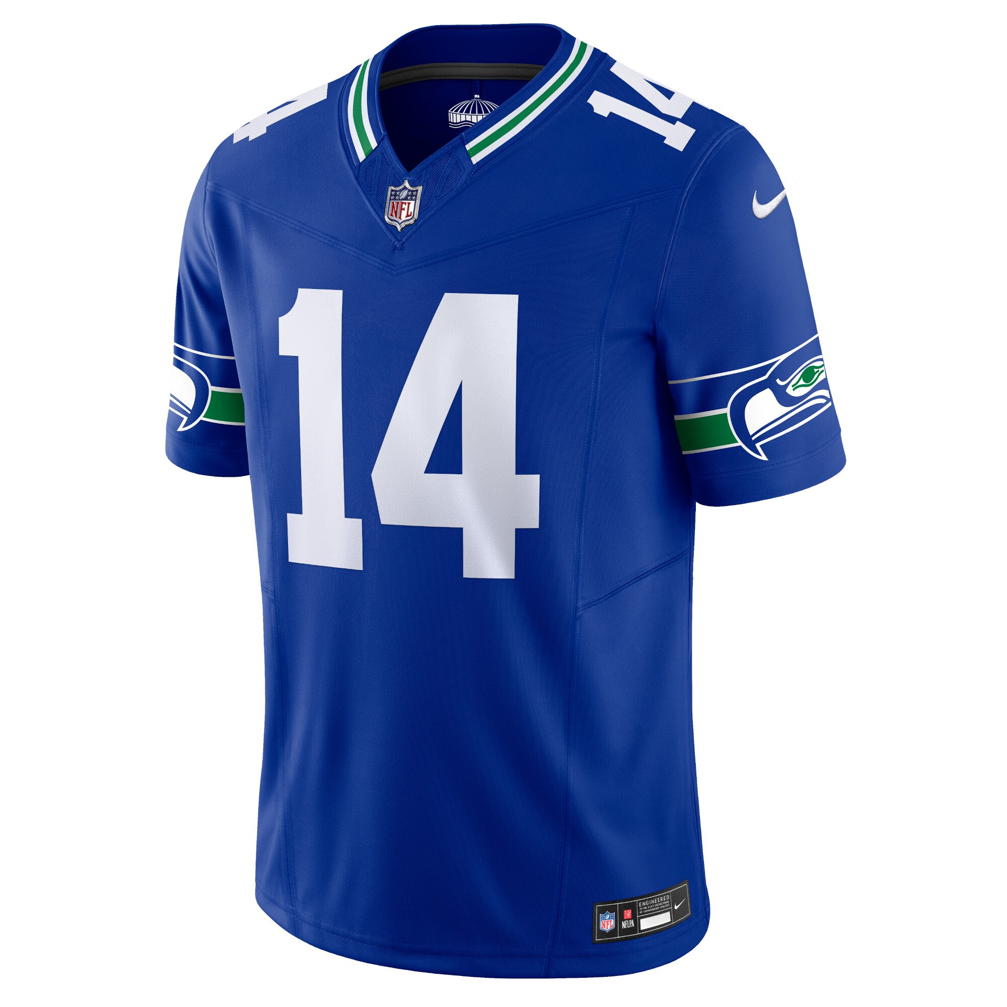 DK Metcalf Seattle Seahawks Nike Vapor F.U.S.E. Limited Jersey – Royal Clowdercats