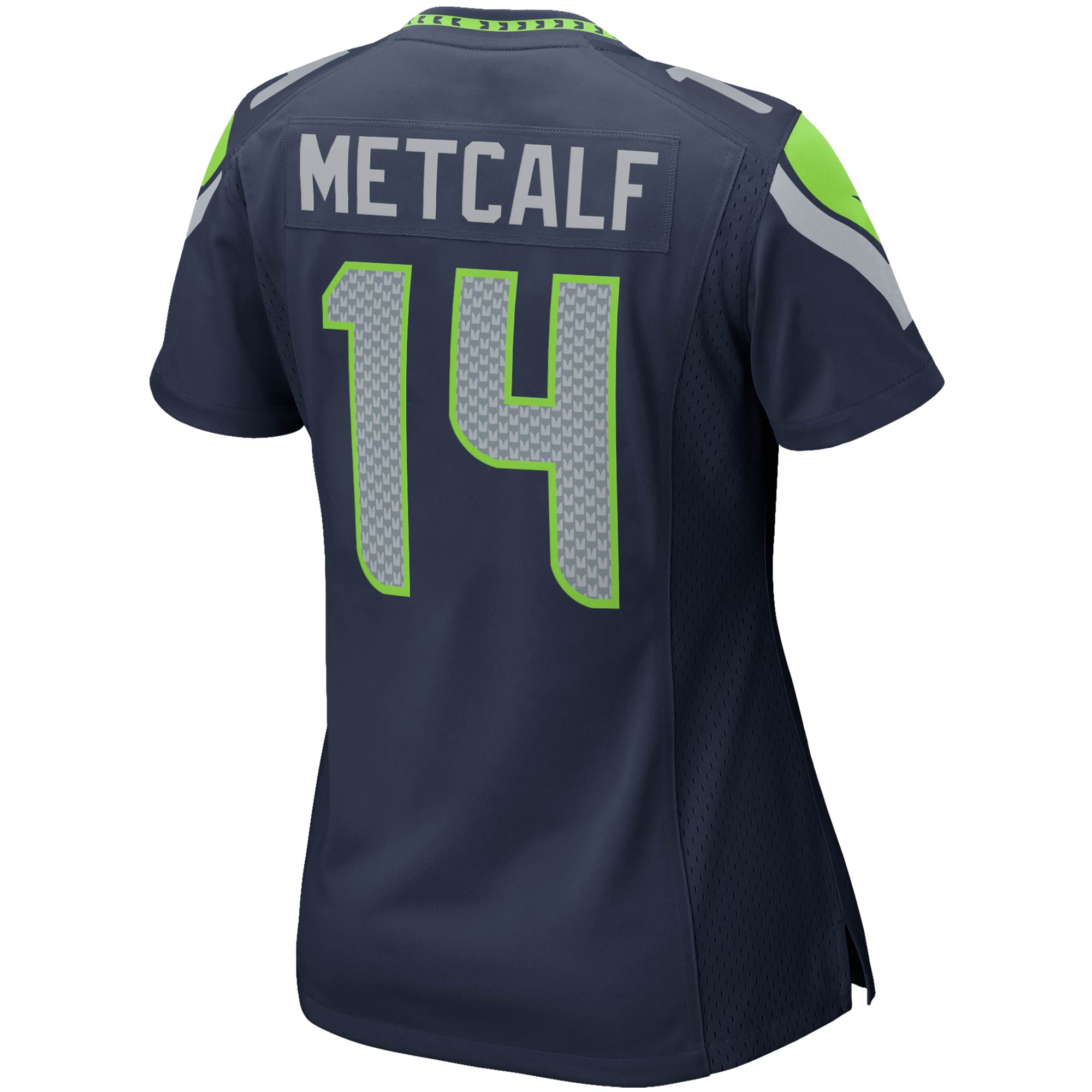 DK Metcalf Seattle Seahawks Nike Women’s Game Player Jersey – College Navy Clowdercats