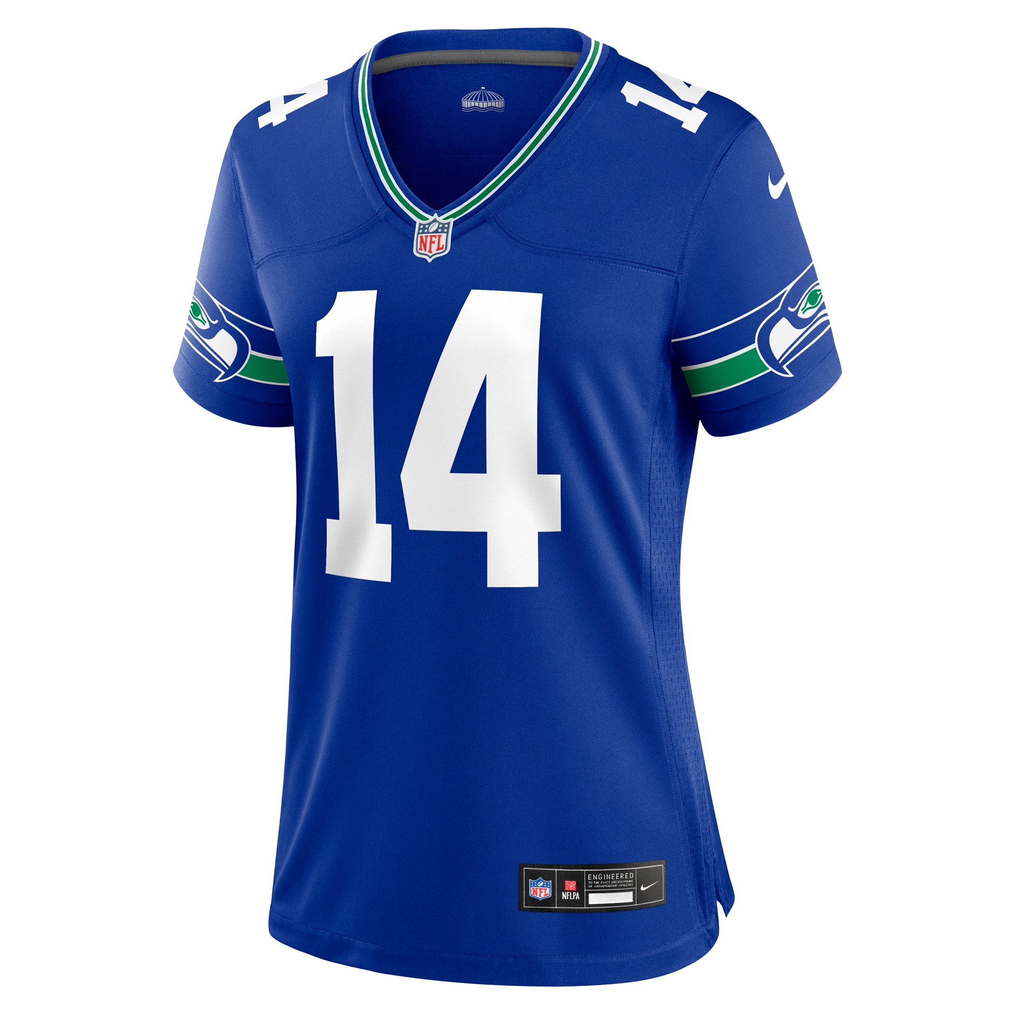 DK Metcalf Seattle Seahawks Nike Women’s Player Jersey – Royal Clowdercats