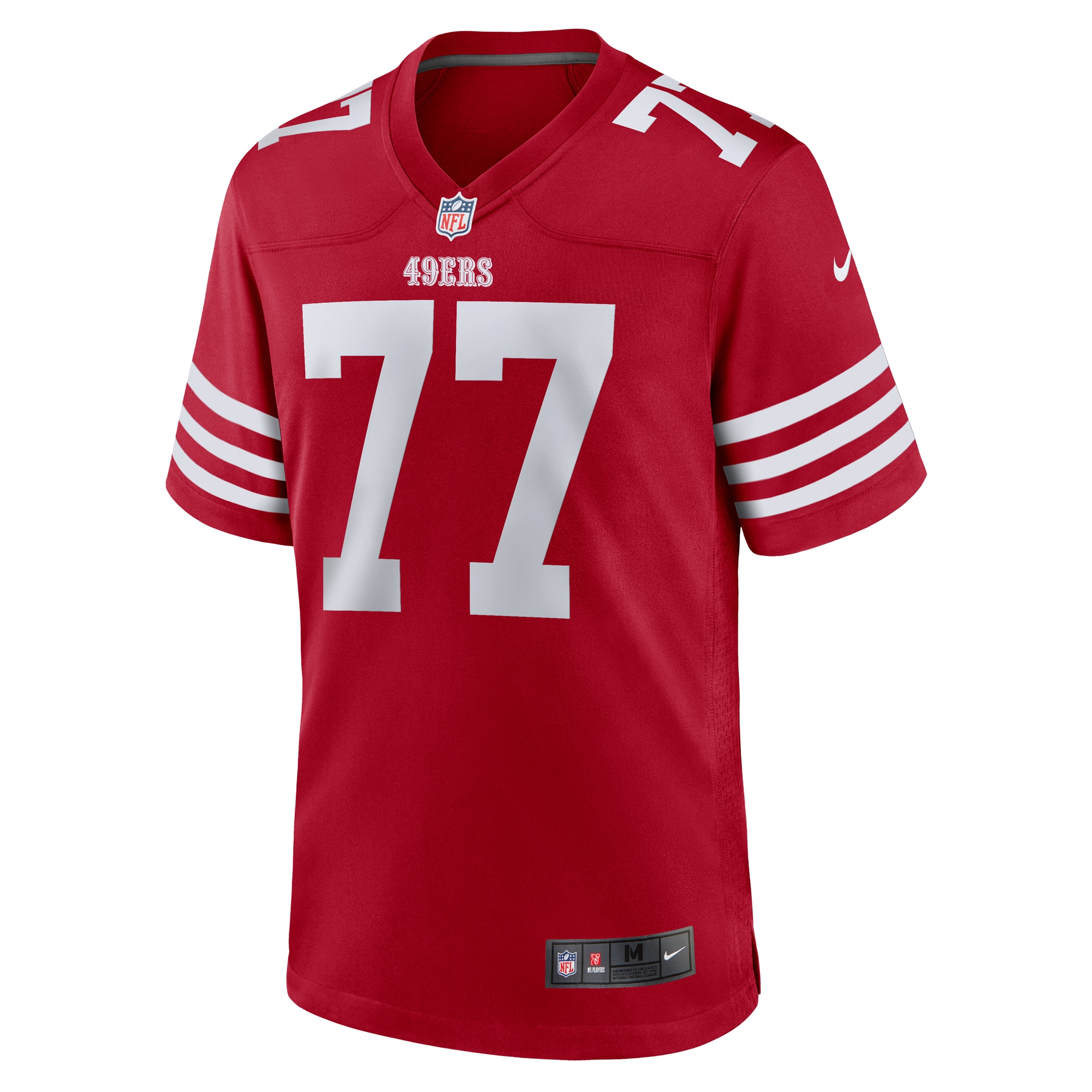 Dominick Puni San Francisco 49ers Nike Team Game Jersey – Scarlet Clowdercats
