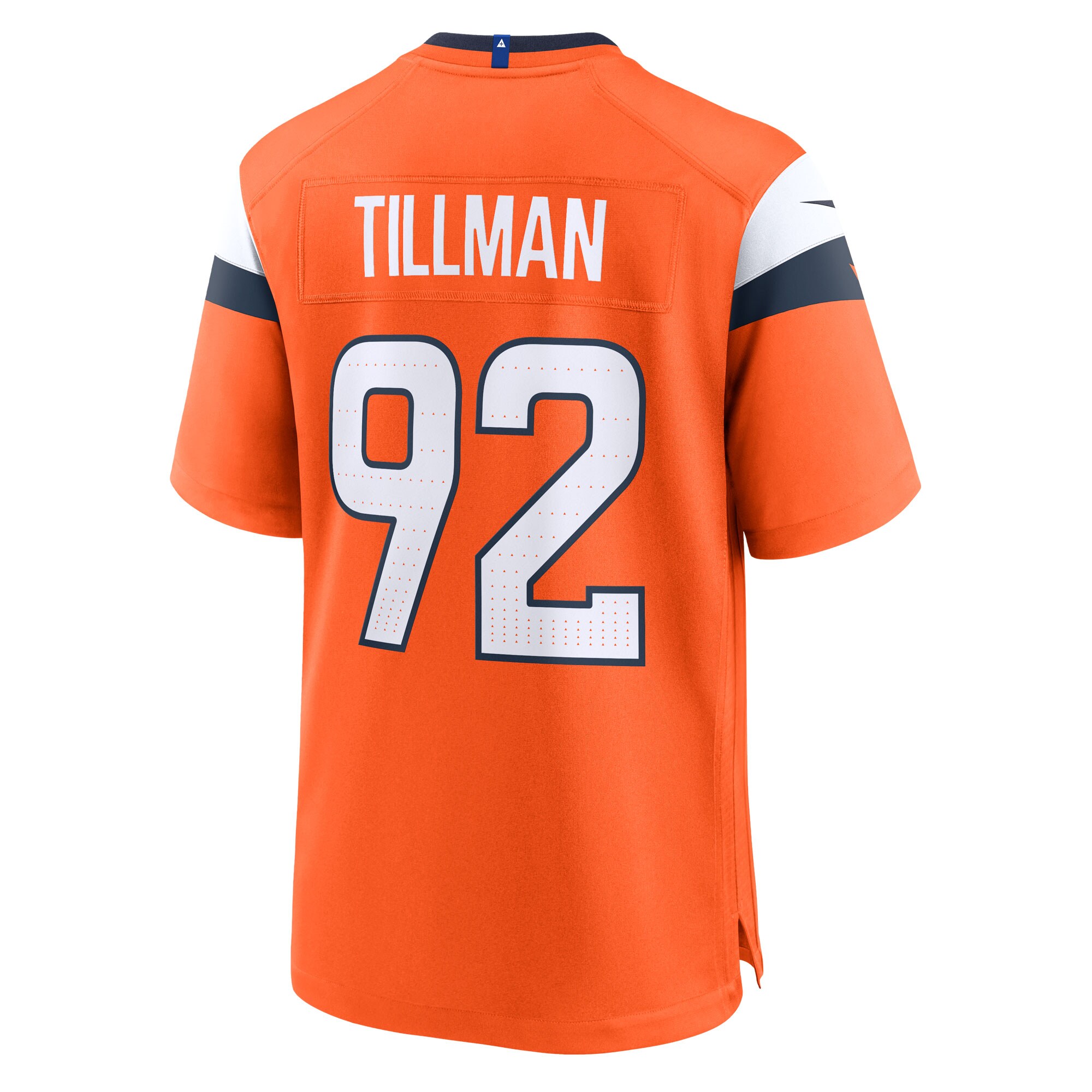 Dondrea Tillman Denver Broncos Nike Team Game Jersey – Orange Clowdercats