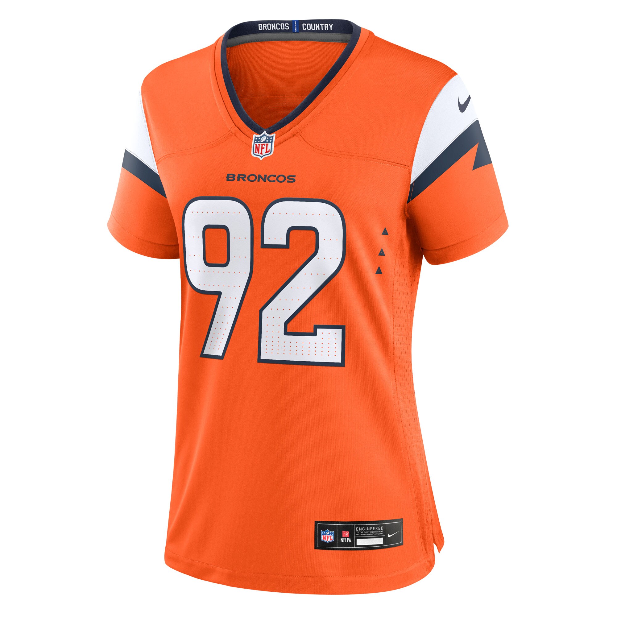 Dondrea Tillman Denver Broncos Nike Women’s Team Game Jersey – Orange Clowdercats