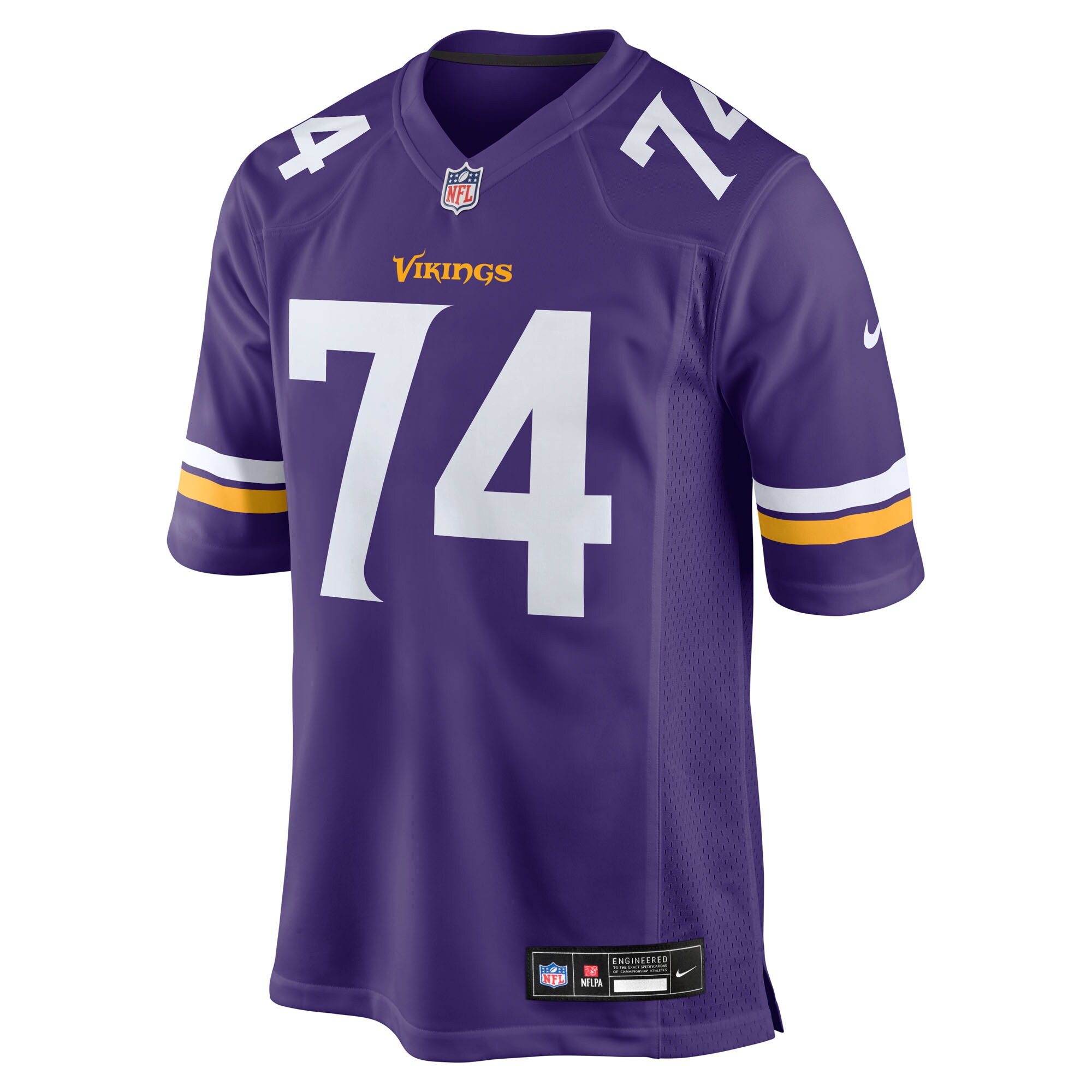 Donovan Jackson Minnesota Vikings Nike 2025 NFL Draft First Round Pick Game Jersey – Purple Clowdercats